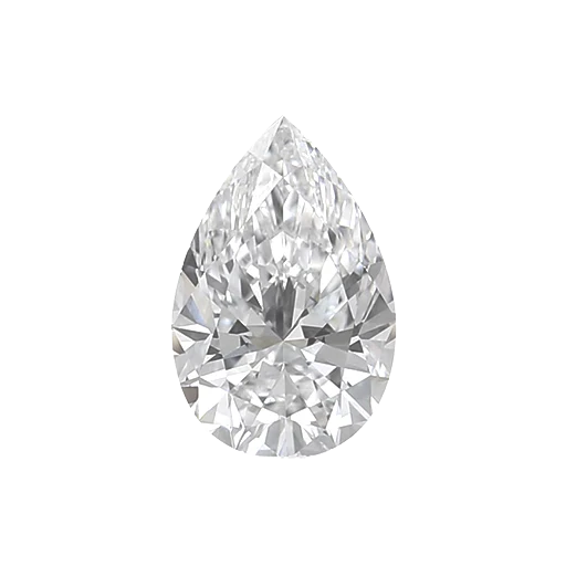 1ct GIA Pear K/VS1 Natural Diamond