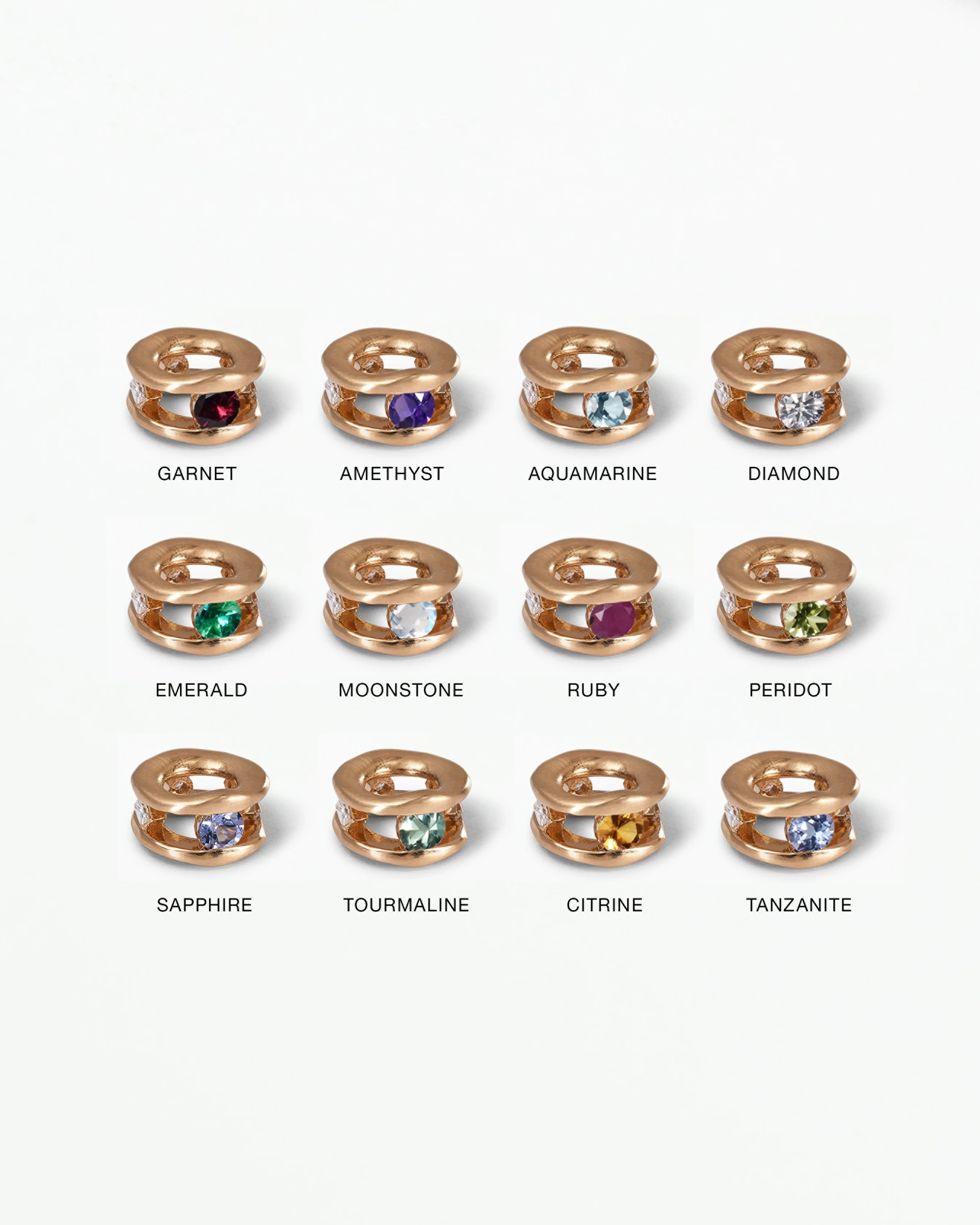 Birthstone Float Charm