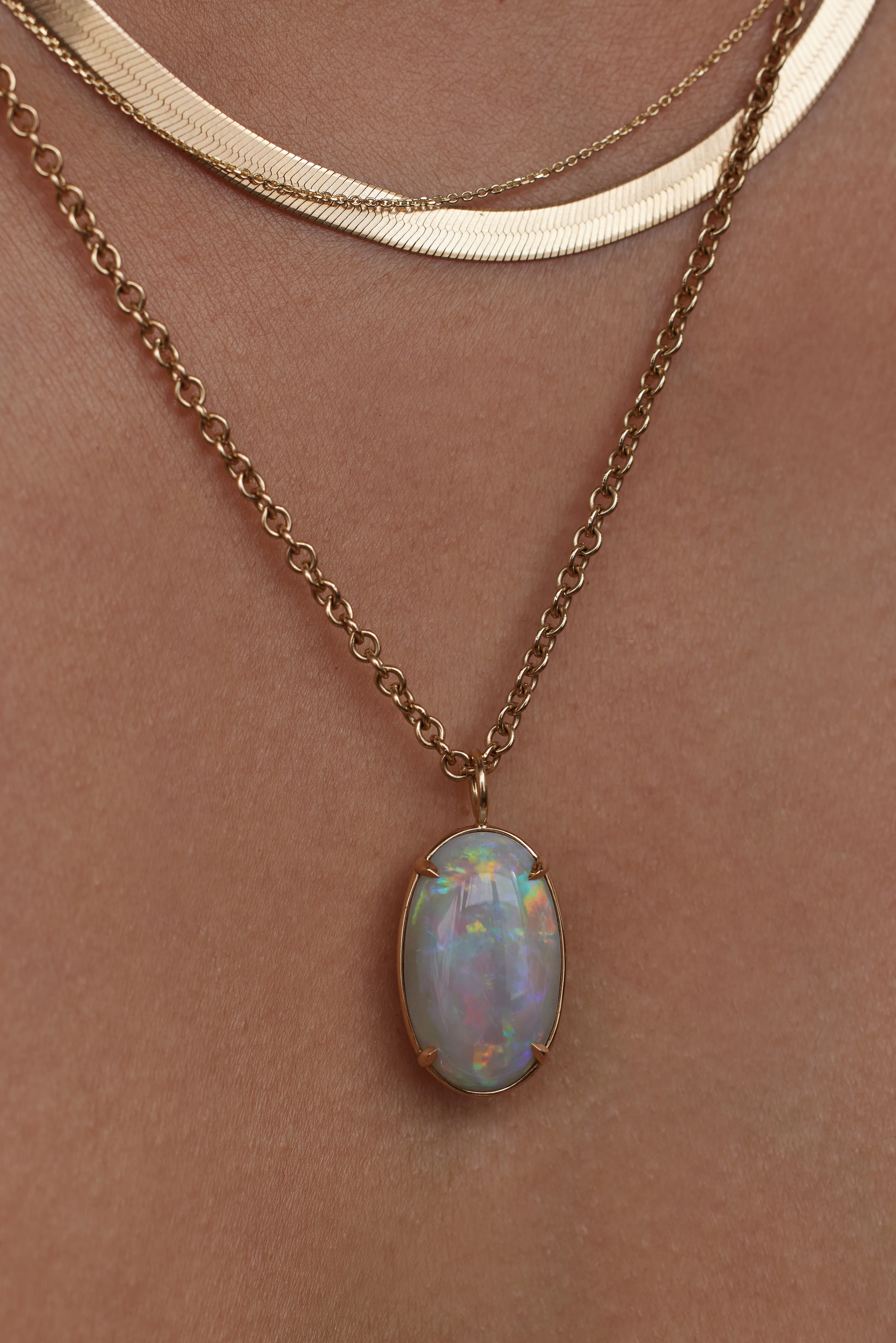Borealis Opal Pendant No. 14 - Image 2