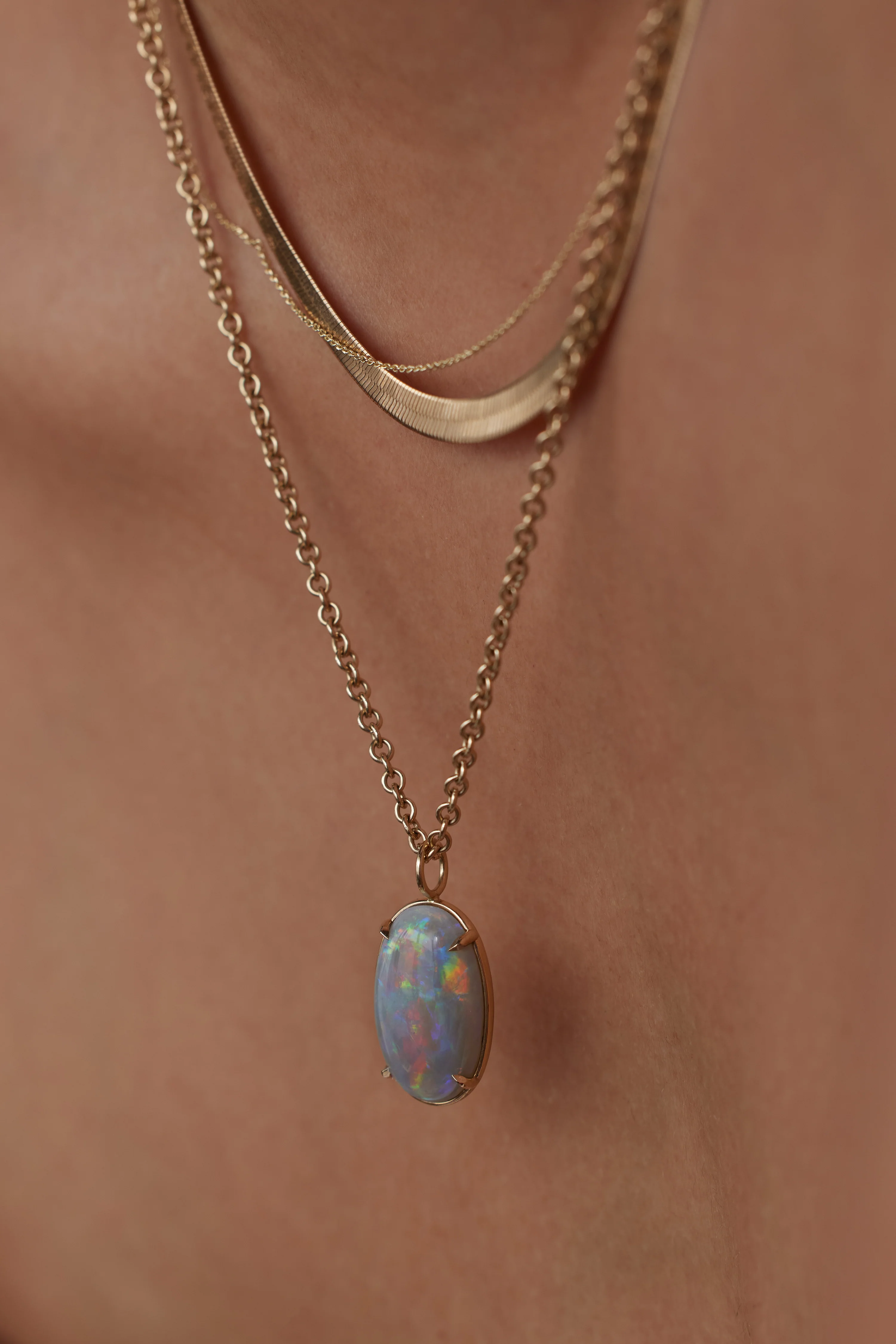 Borealis Opal Pendant No. 14 - Image 4
