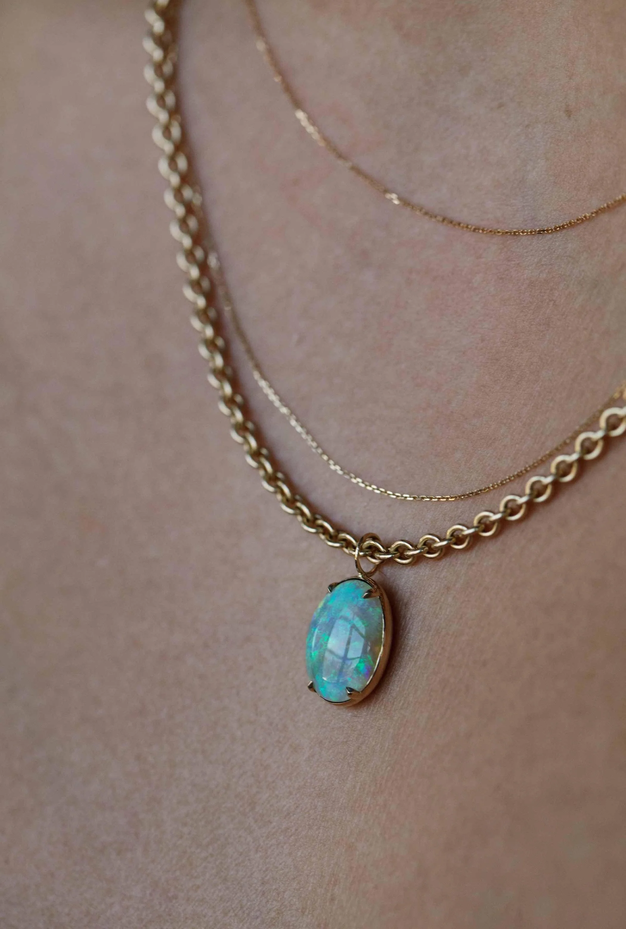 Borealis Opal Pendant No. 12 - Image 5