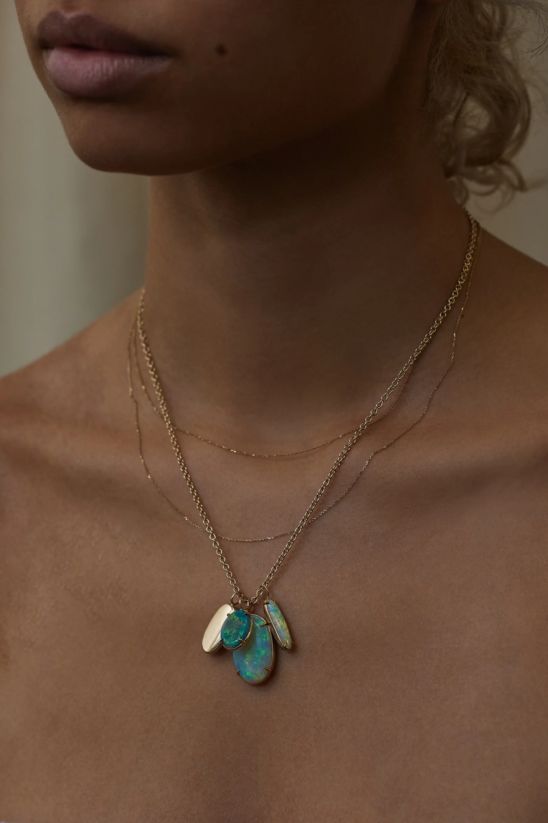 Borealis Black Opal Pendant No. 31 - Image 6