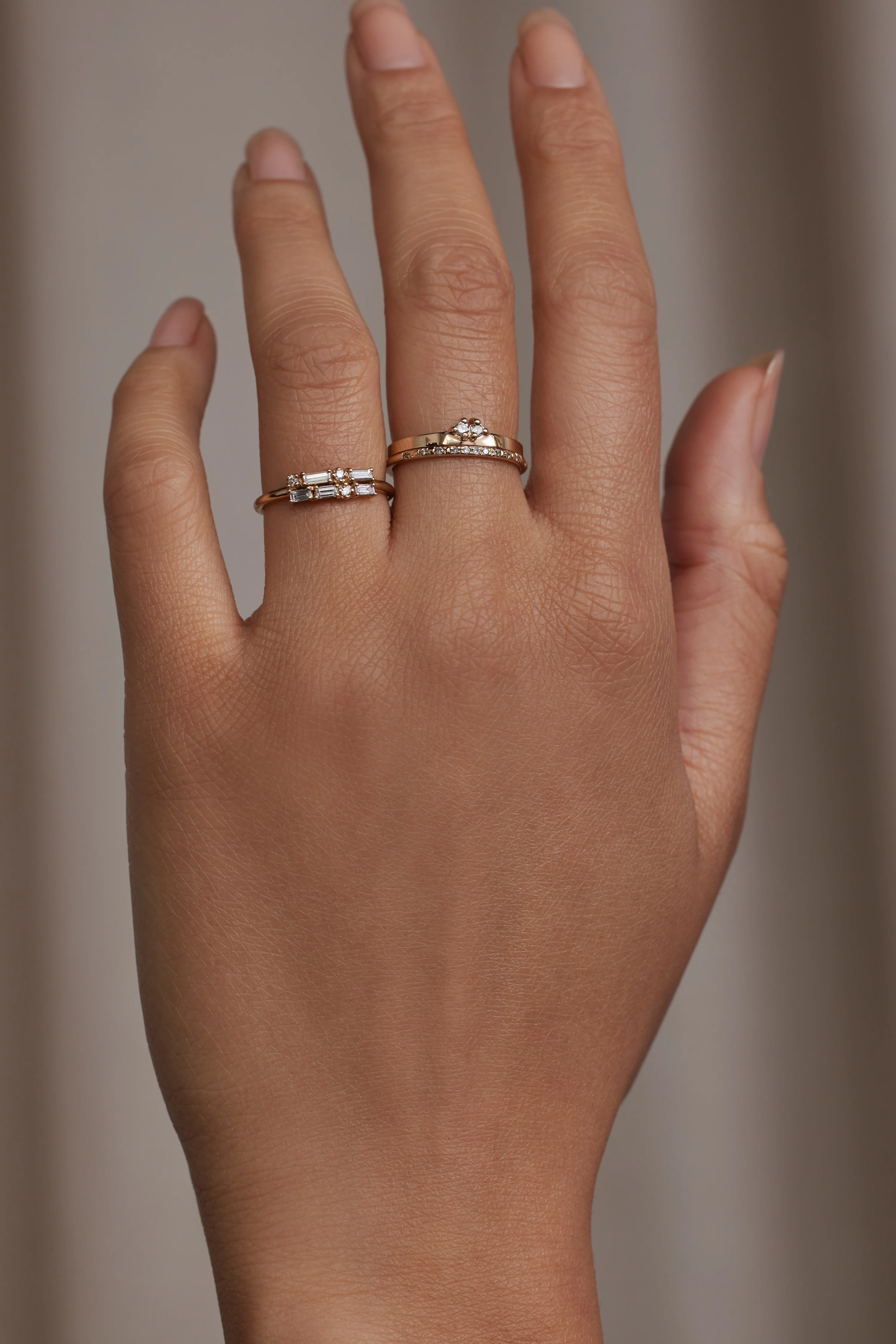 Limited Edition Diamond Brickwork Ring - Image 2