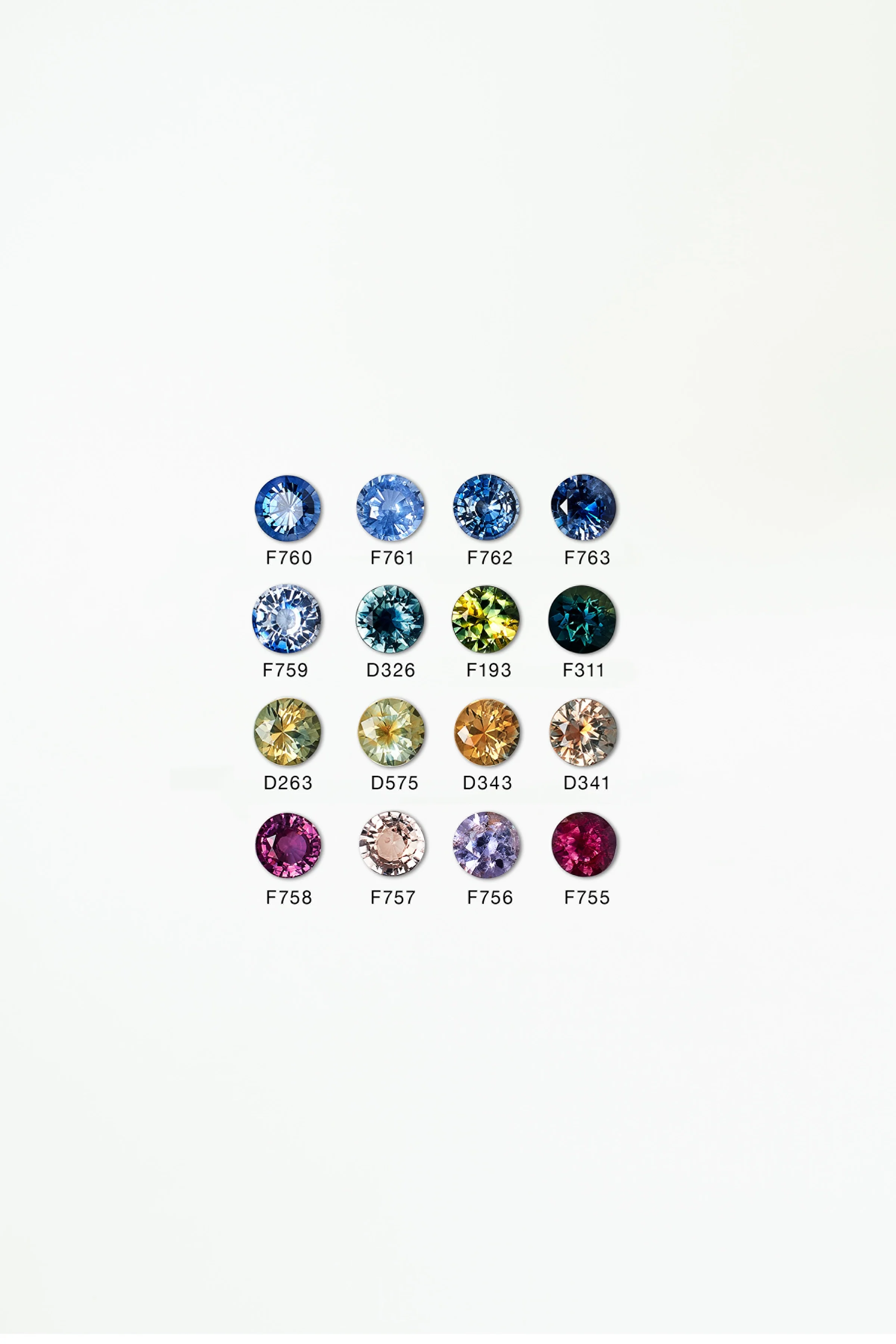 Medium Round Sapphire Celestial Ring - Image 2