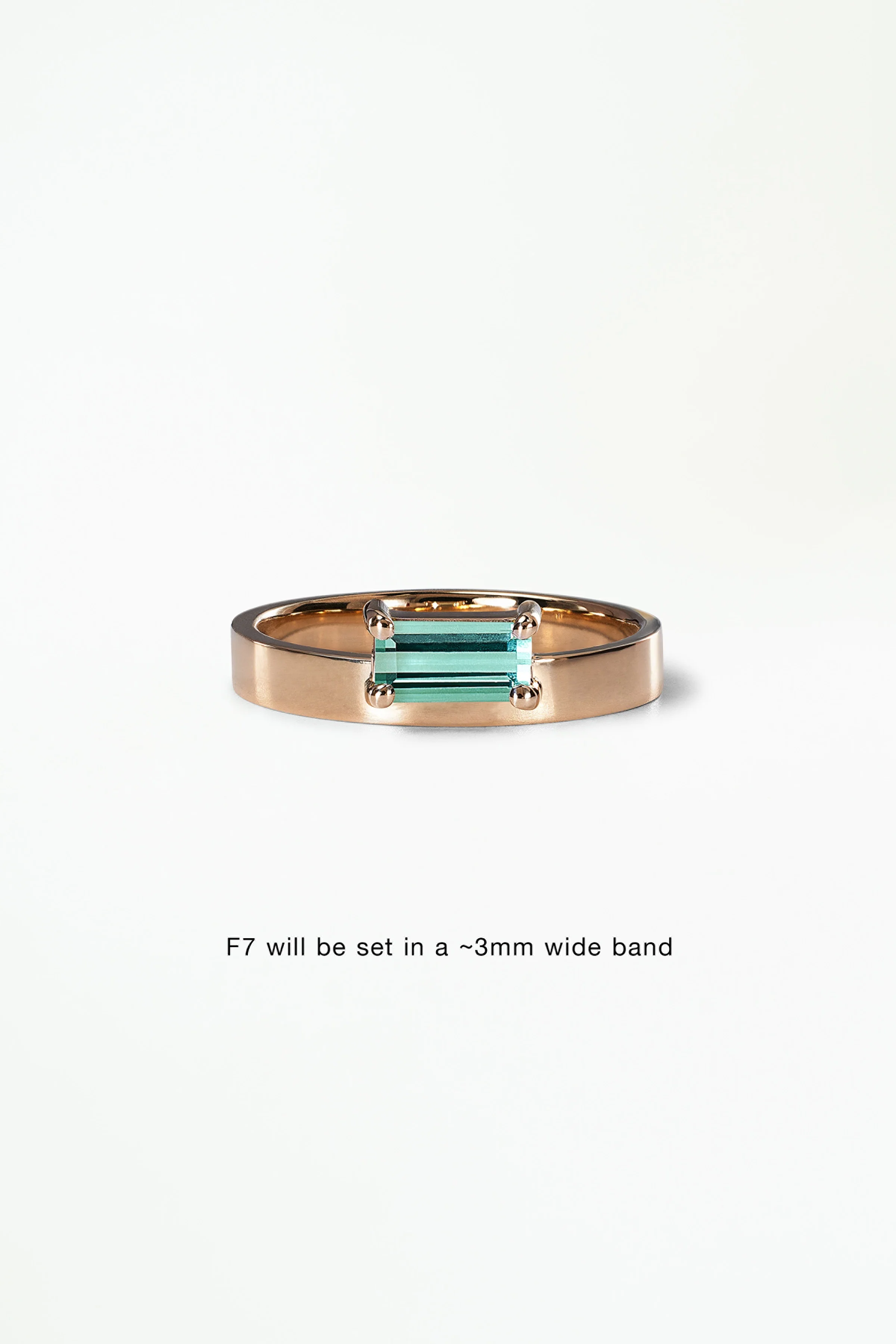 Monolith Ring - Horizontal Emerald Cut - Image 18