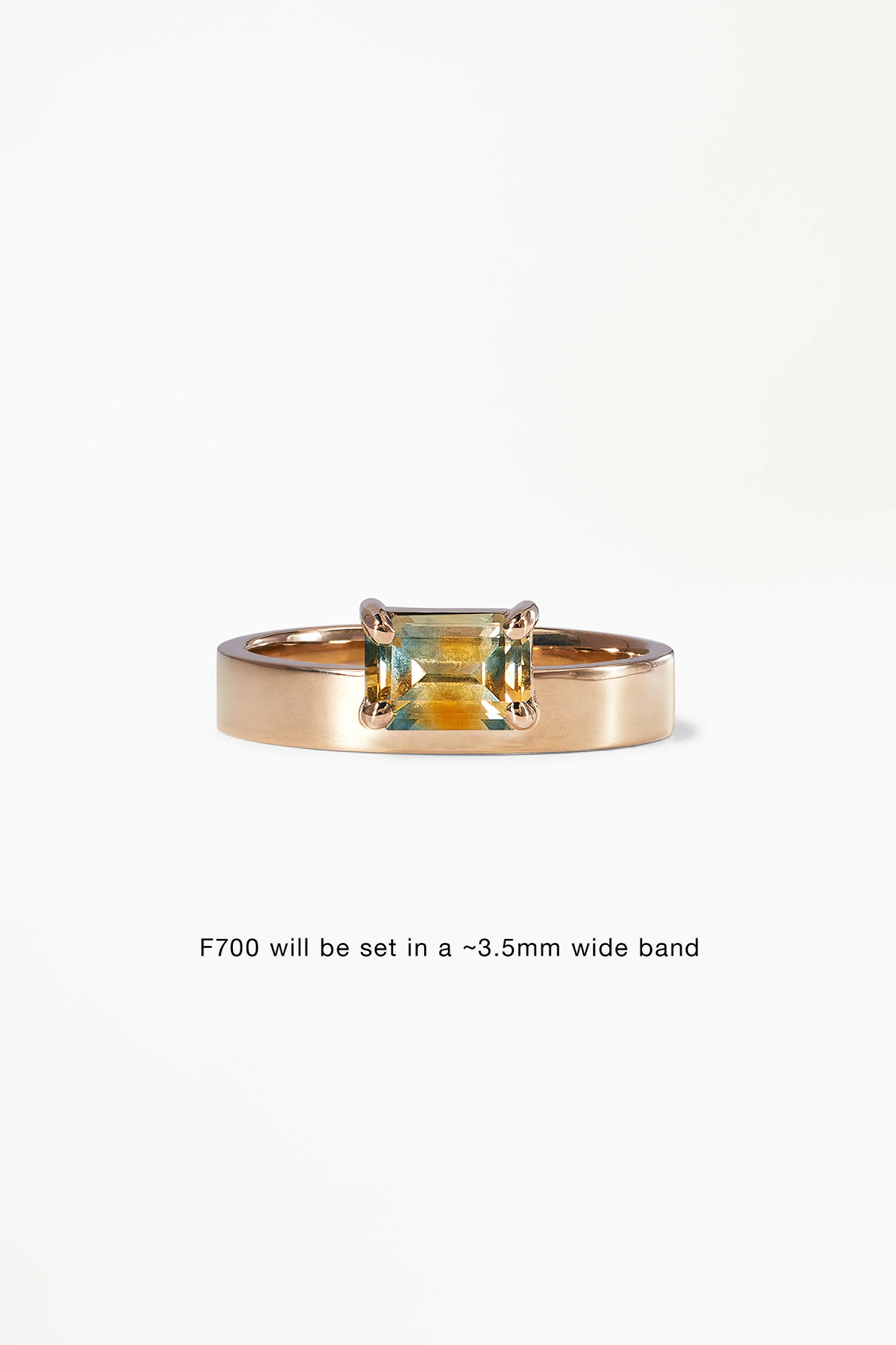 Monolith Ring - Horizontal Emerald Cut - Image 19