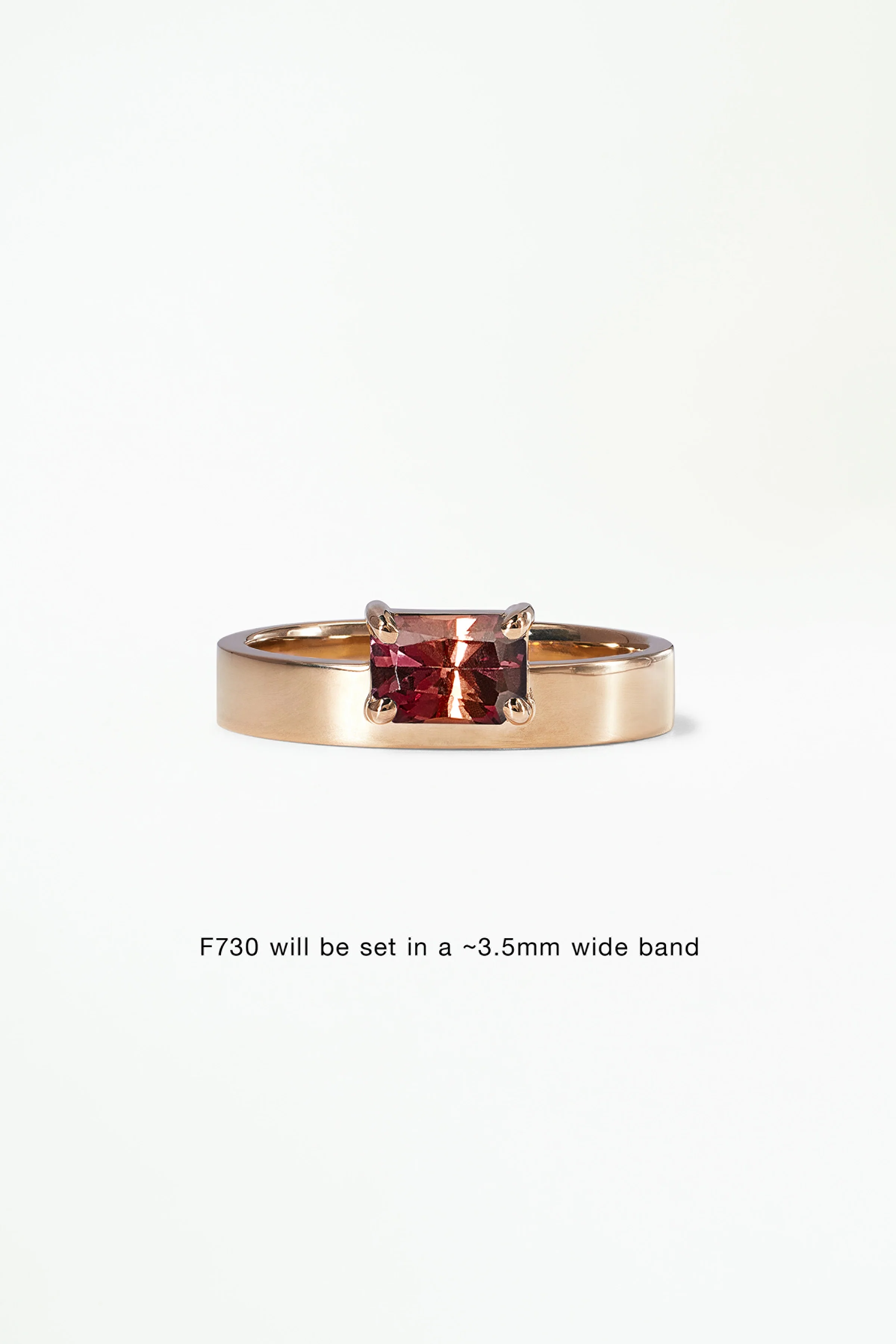 Monolith Ring - Horizontal Emerald Cut - Image 21