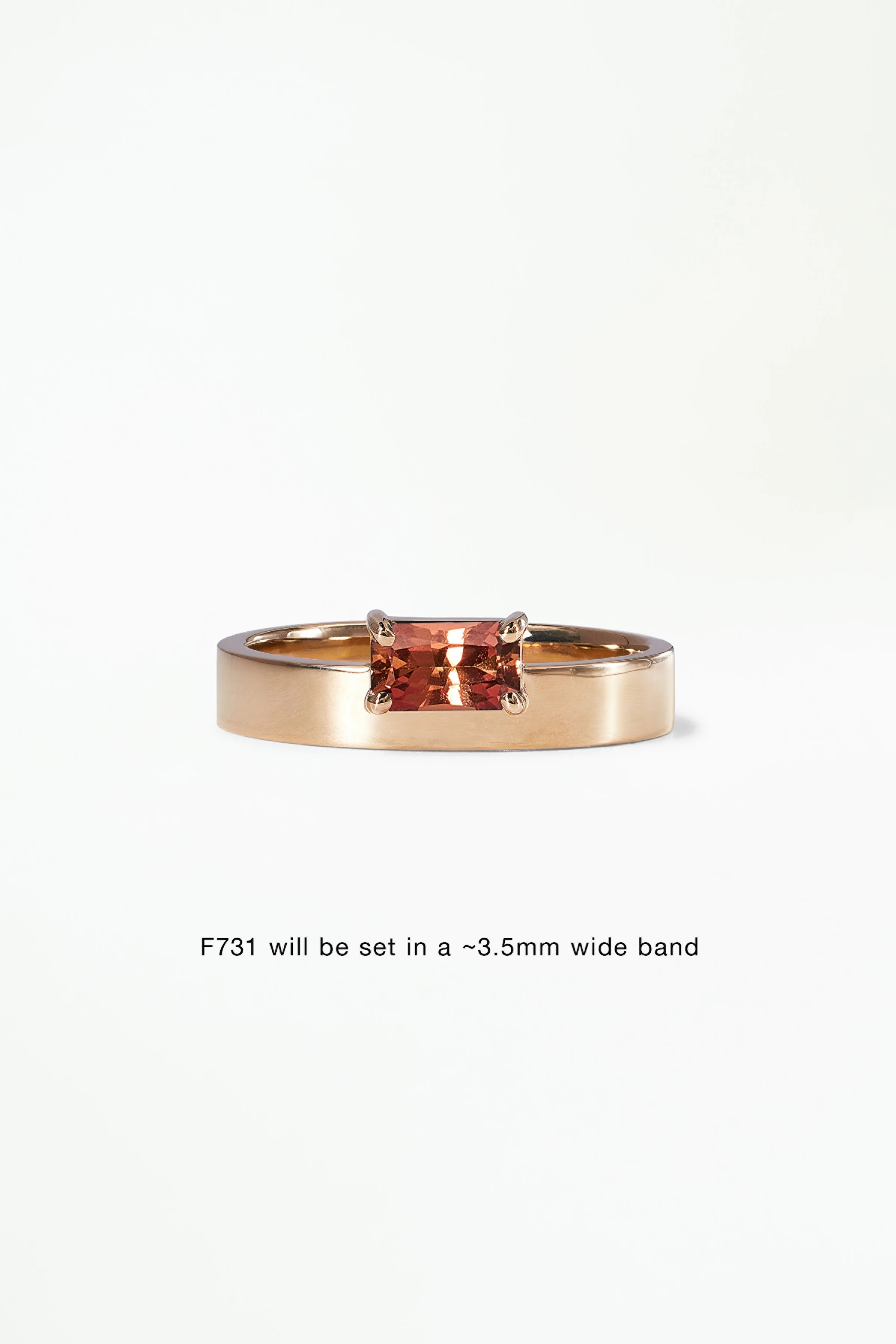 Monolith Ring - Horizontal Emerald Cut - Image 22