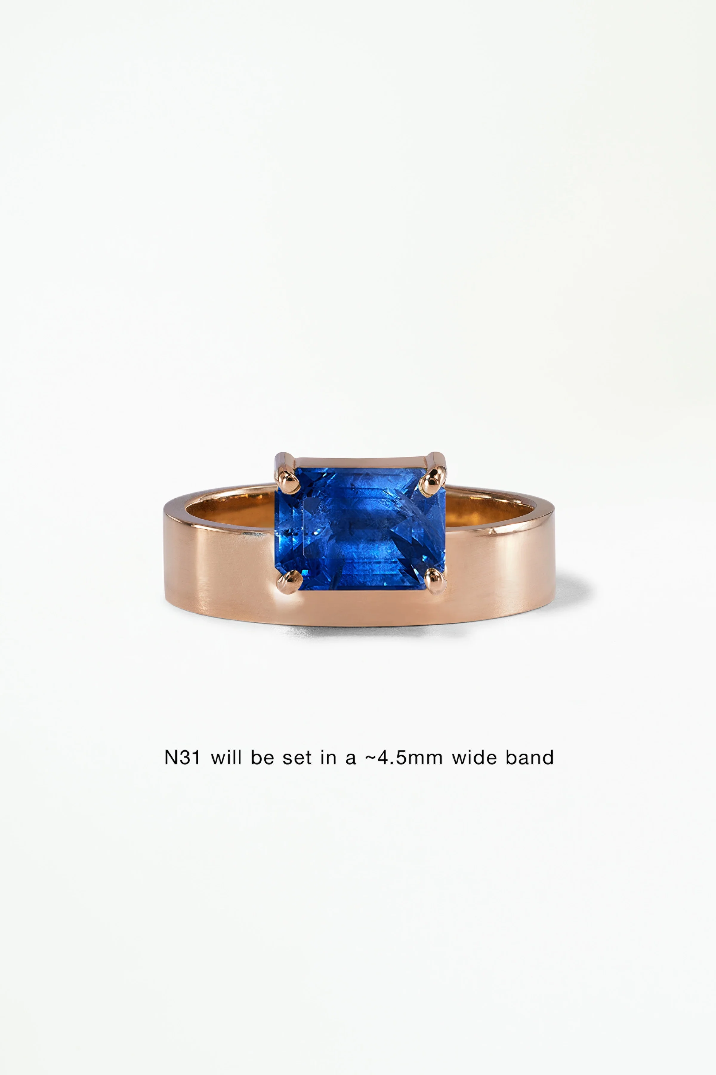 Monolith Ring - Horizontal Emerald Cut - Image 32