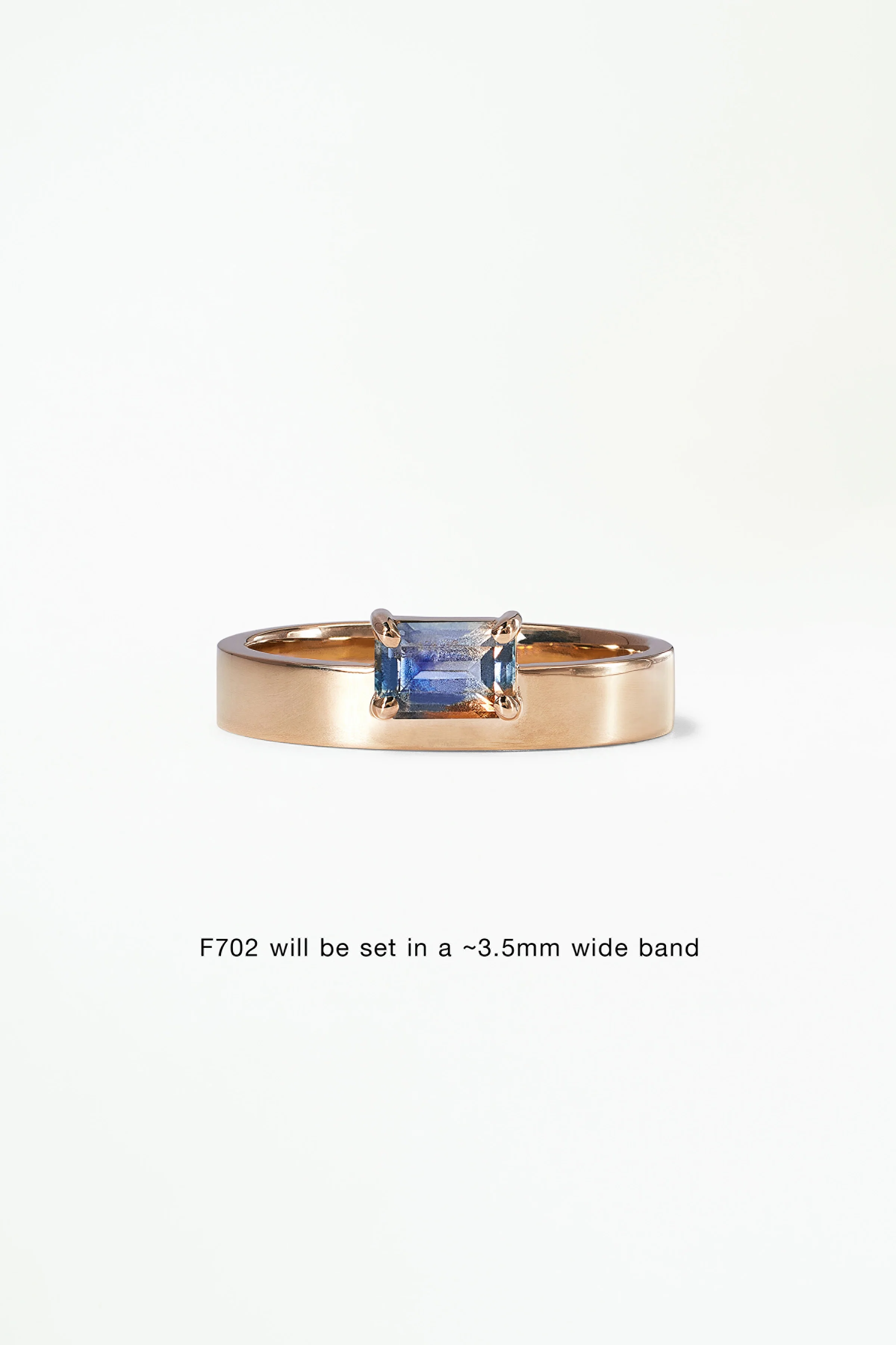 Monolith Ring - Horizontal Emerald Cut - Image 34