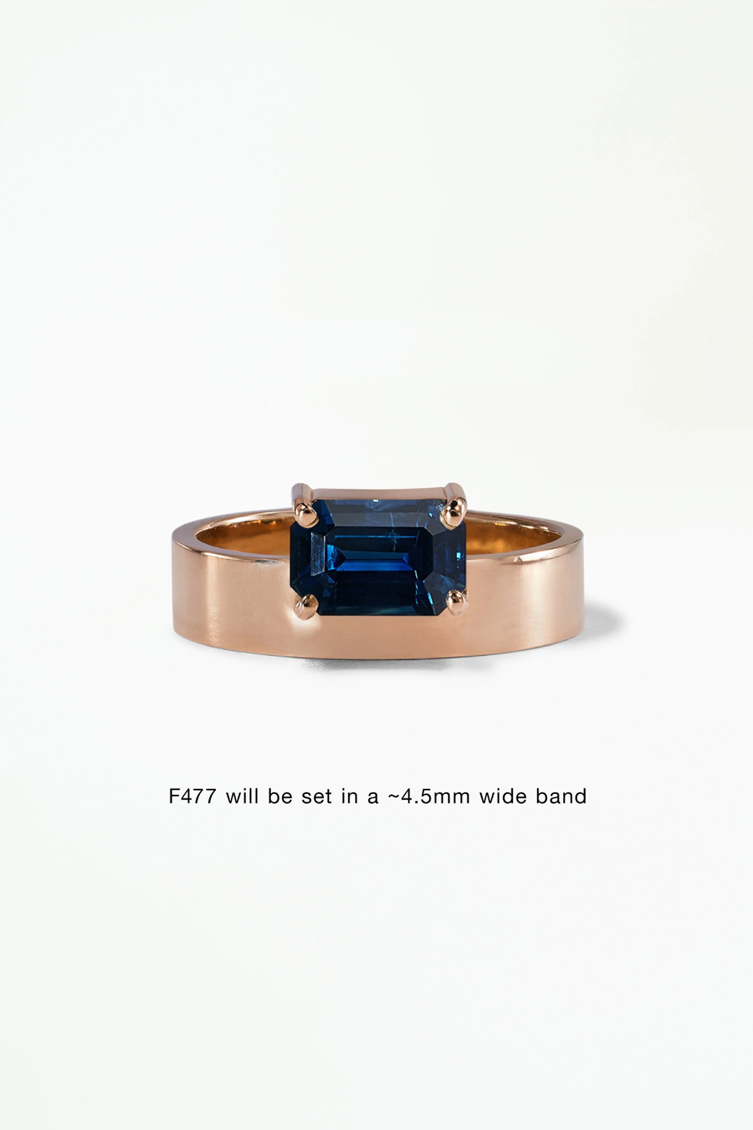Monolith Ring - Horizontal Emerald Cut - Image 8