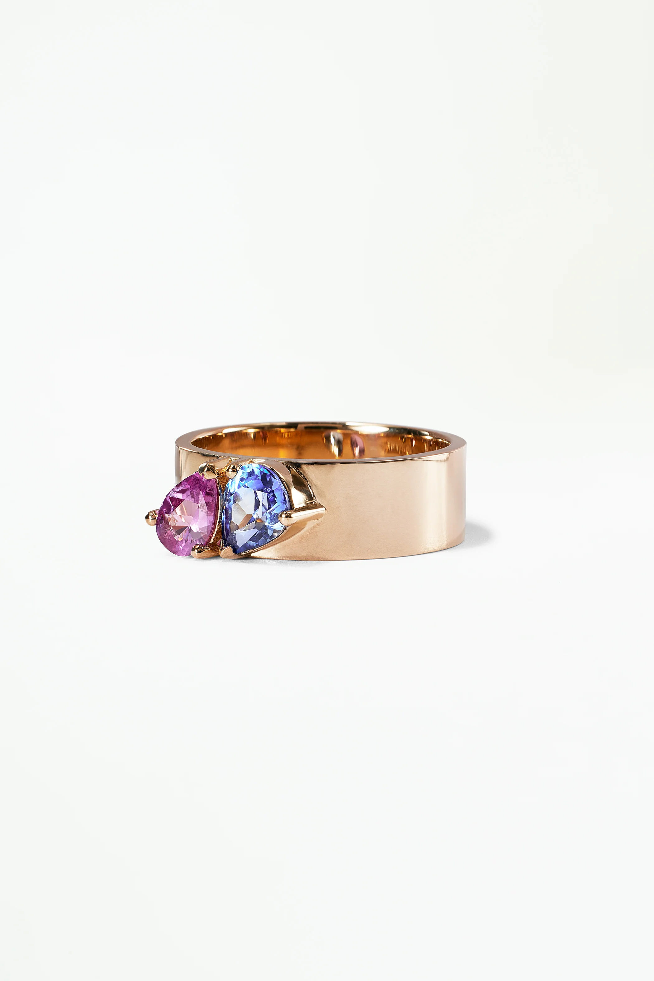 One of a Kind Brilliant Cut Double Pear Menhir Ring No. 22 - Image 3