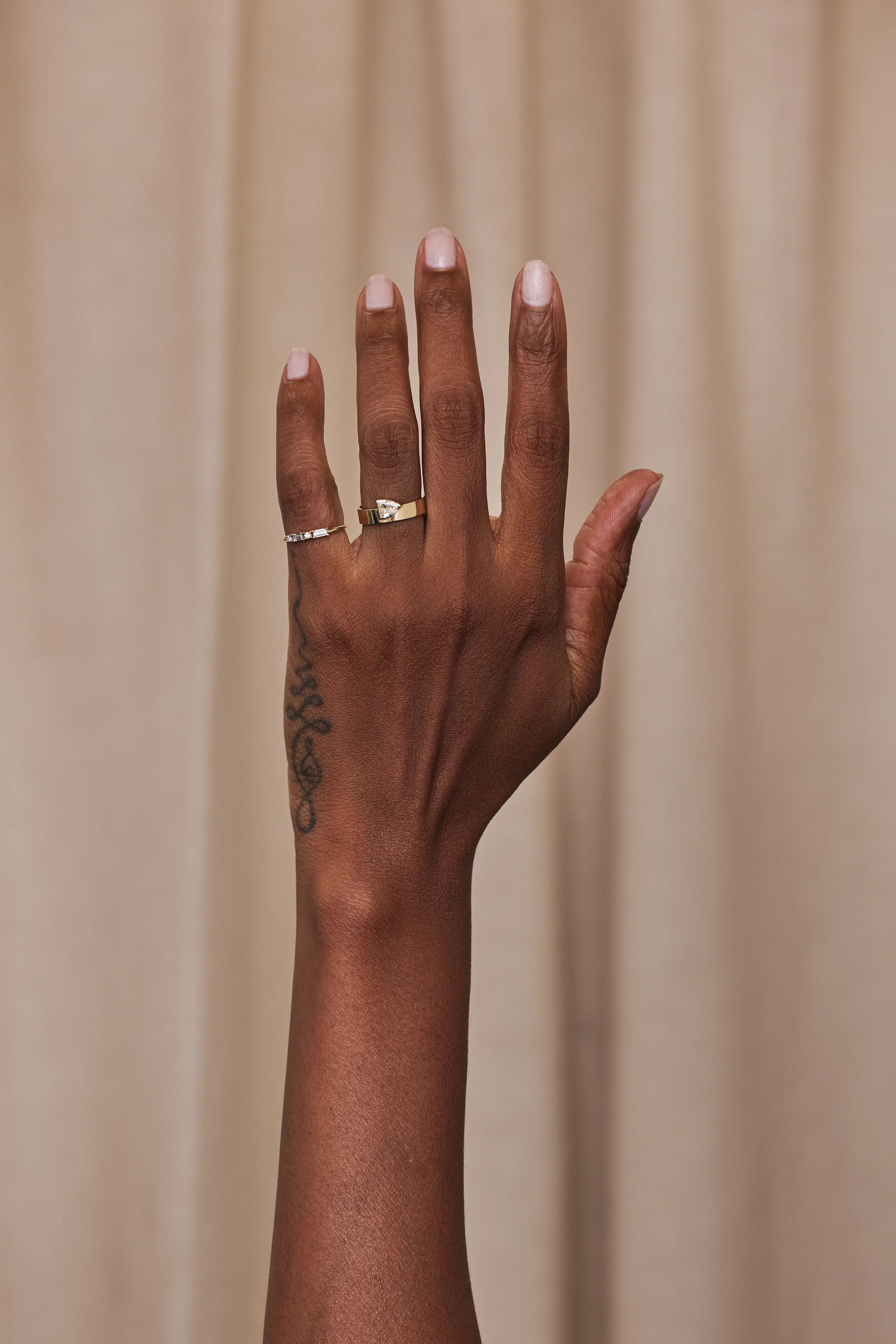 One of a Kind Bullet Cut Diamond Monolith Ring No. 26 - Image 4
