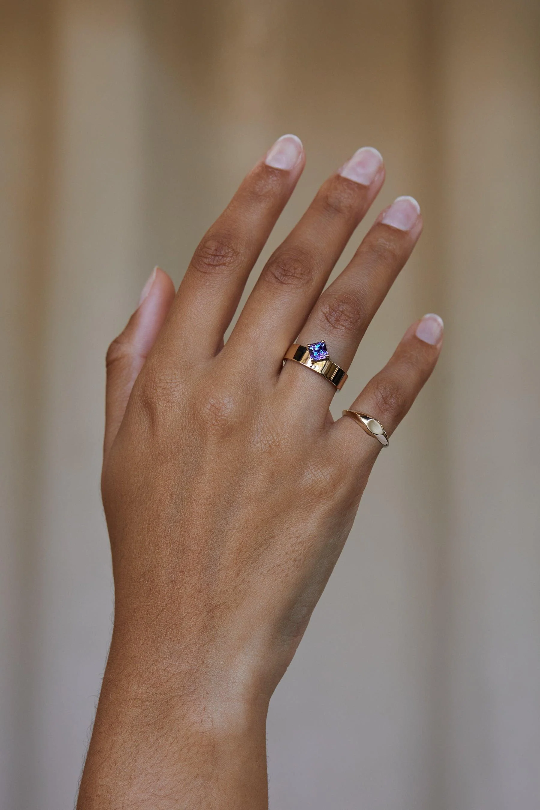 One of a Kind Color Change Sapphire Monolith - Image 4