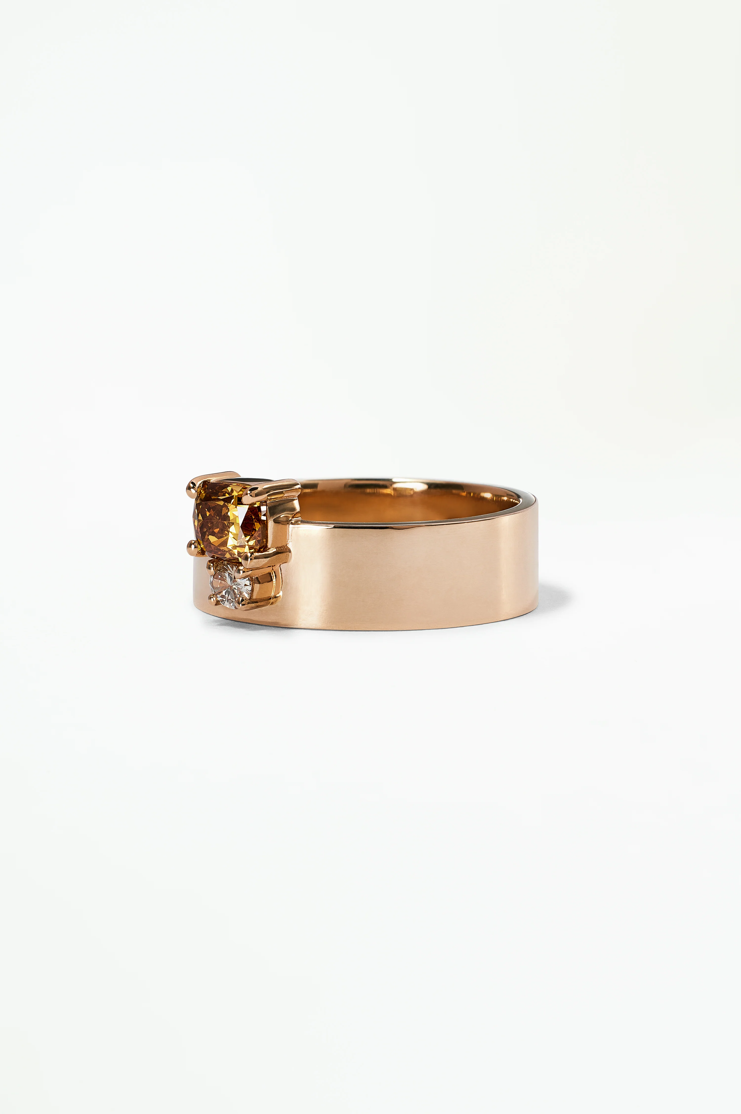 One of a Kind Cushion Cut Diamond Bricolage Ring No. 13 - Image 3