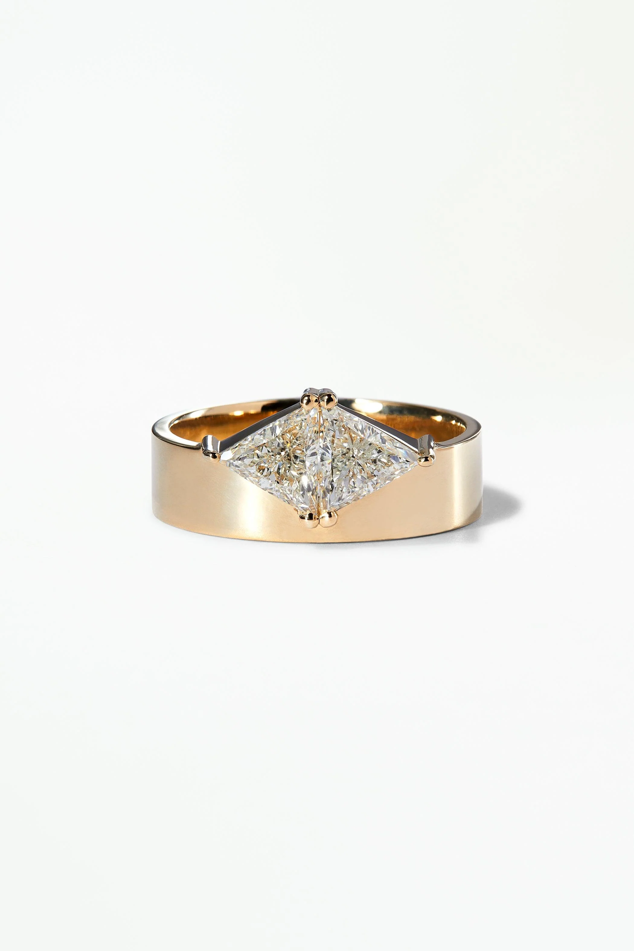 One of a Kind Diamond Trillion Bricolage No. 7
