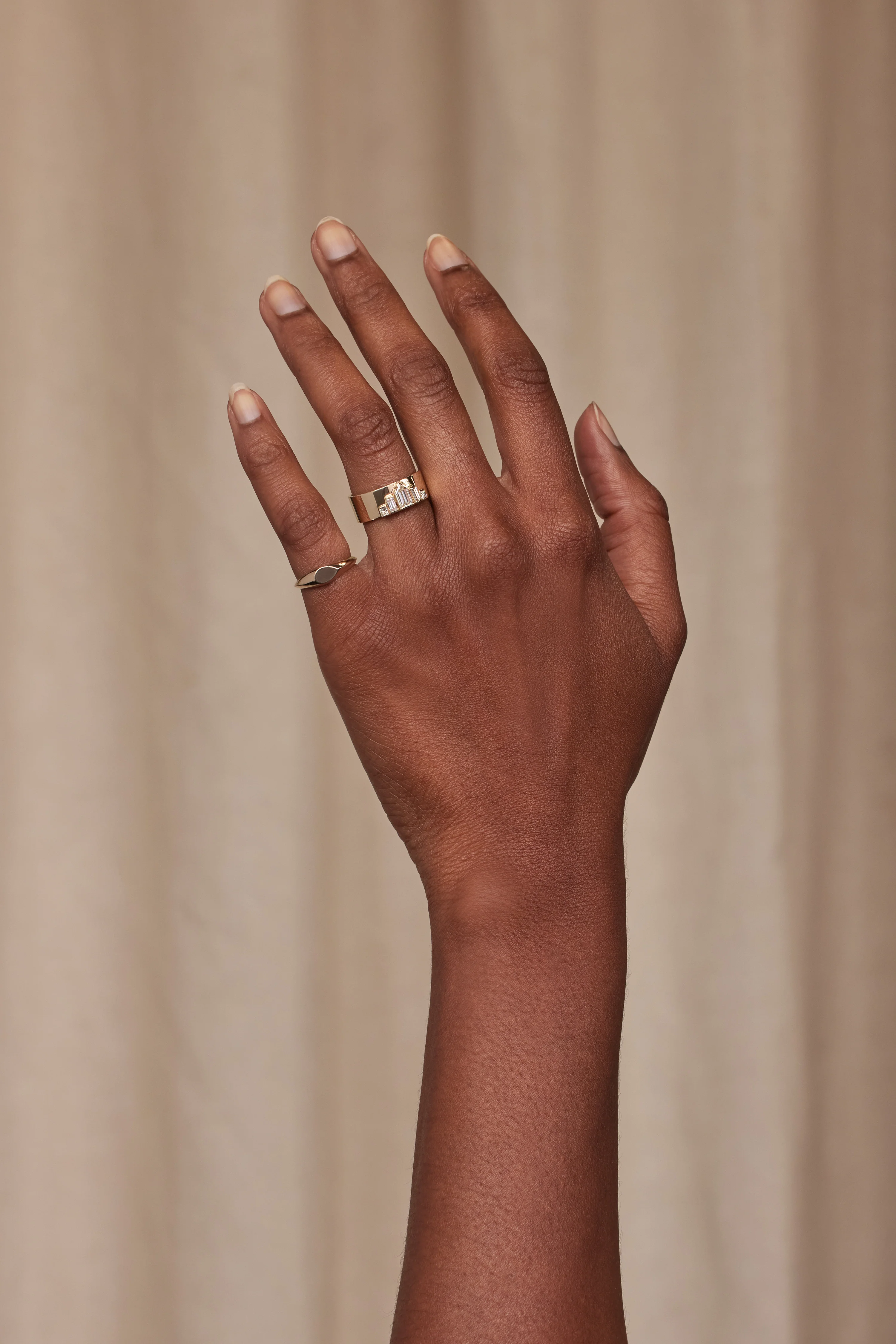 One of a Kind Fancy Cut Diamond Menhir Ring No. 21 - Image 4