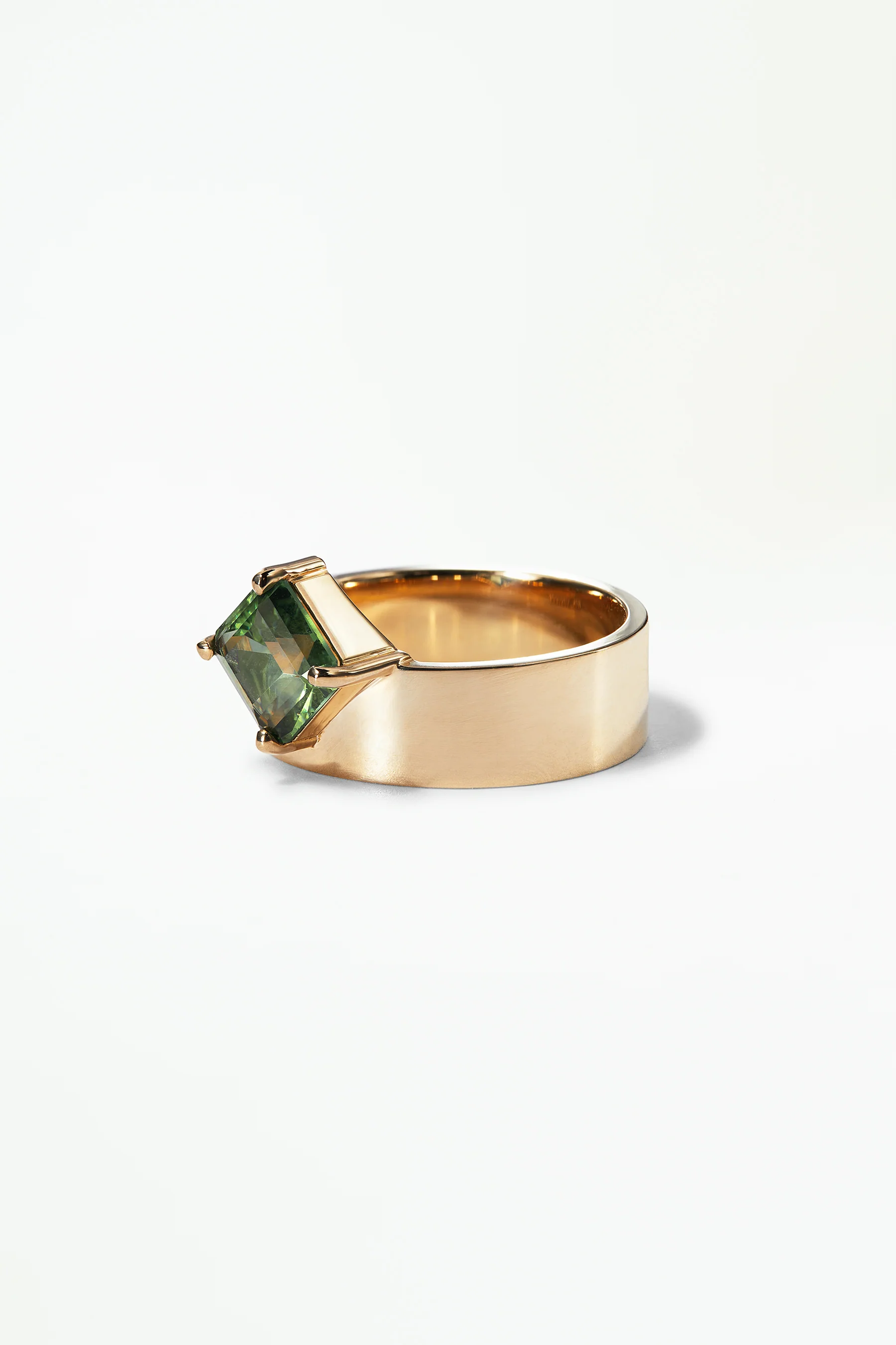 One of a Kind Green Sapphire Monolith - Image 3