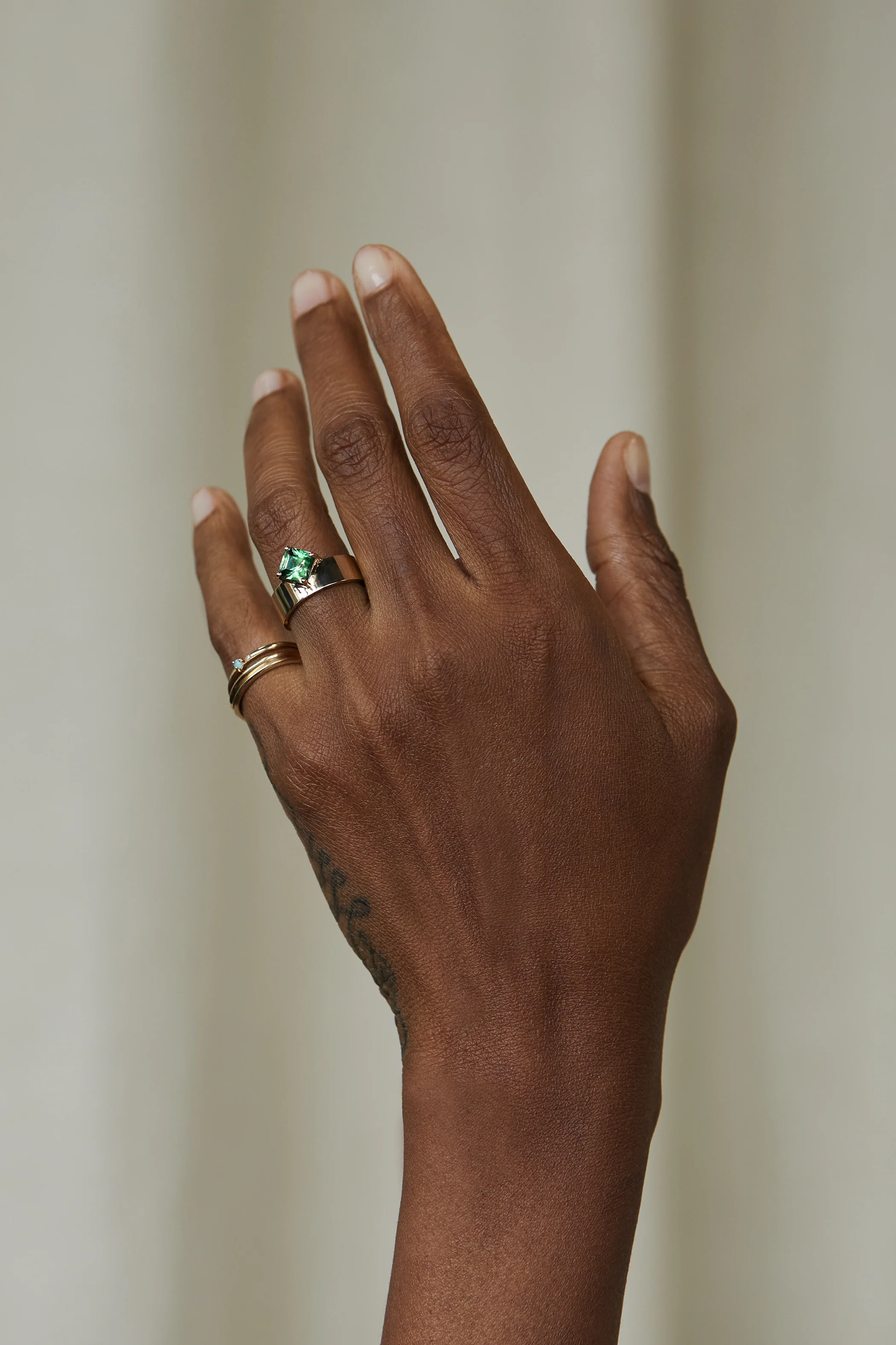 One of a Kind Green Sapphire Monolith - Image 4