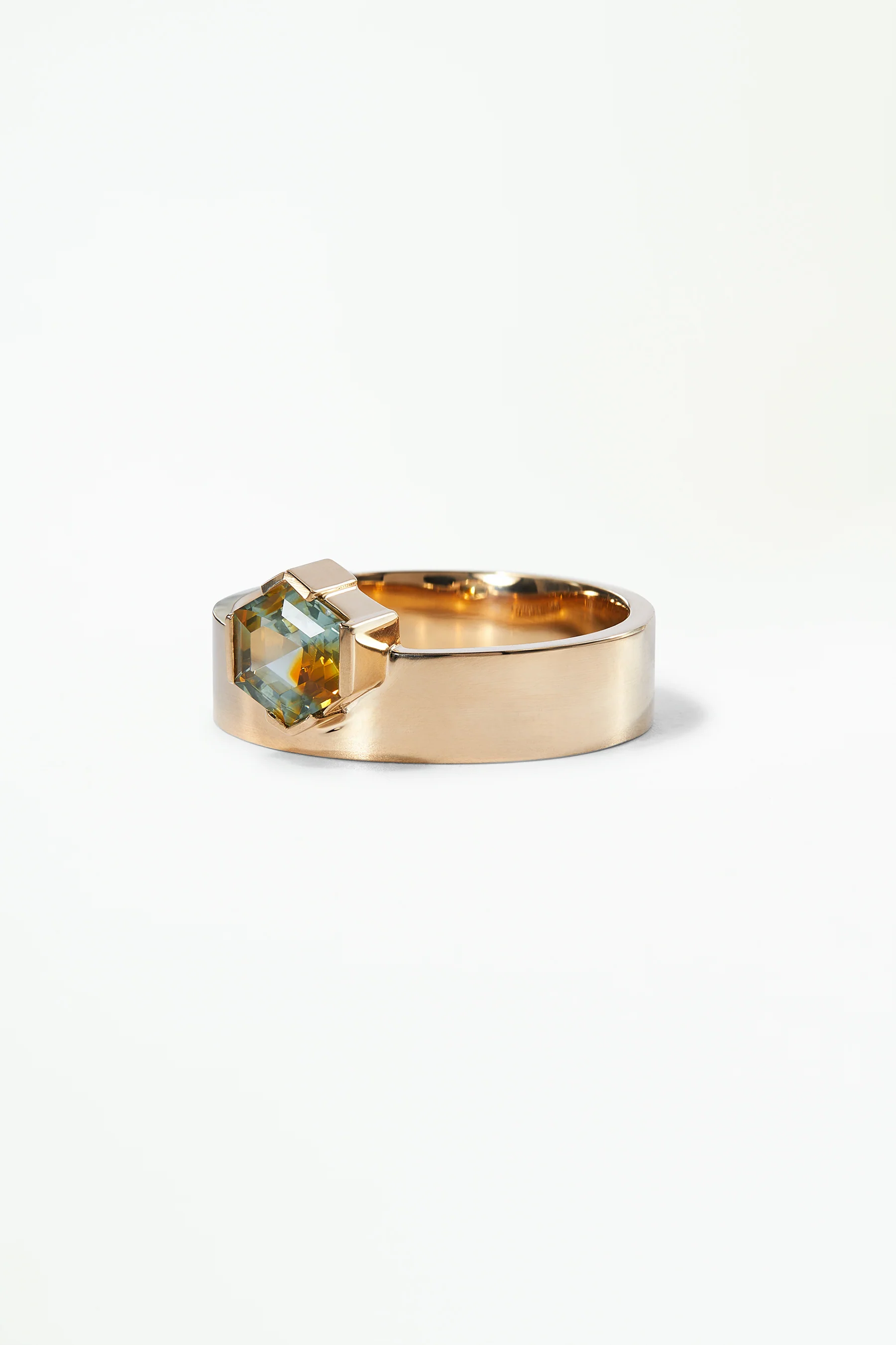 One of a Kind Hexagon Sapphire Monolith - Image 3