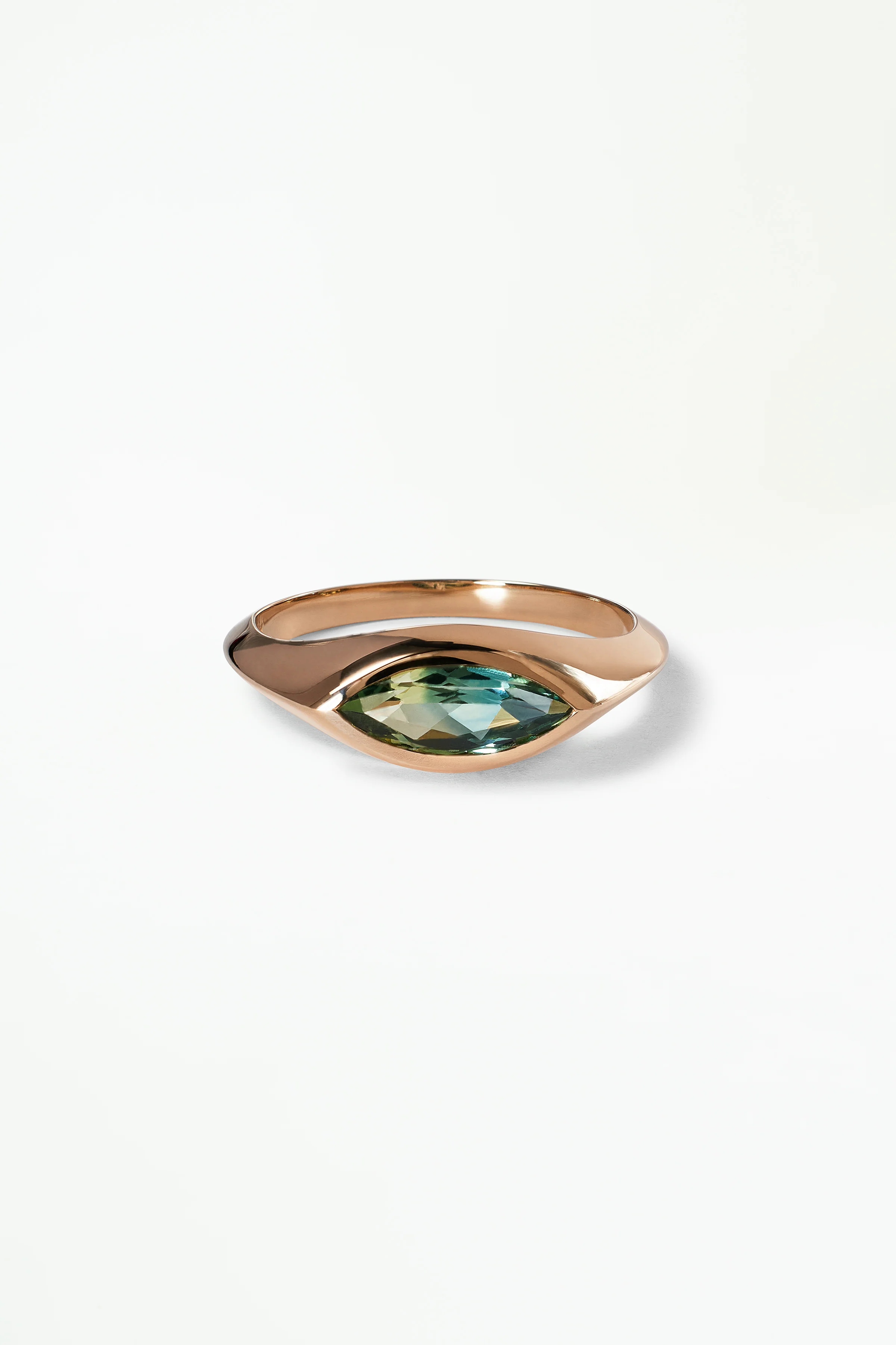 One Of A Kind Marquise Sapphire Signet