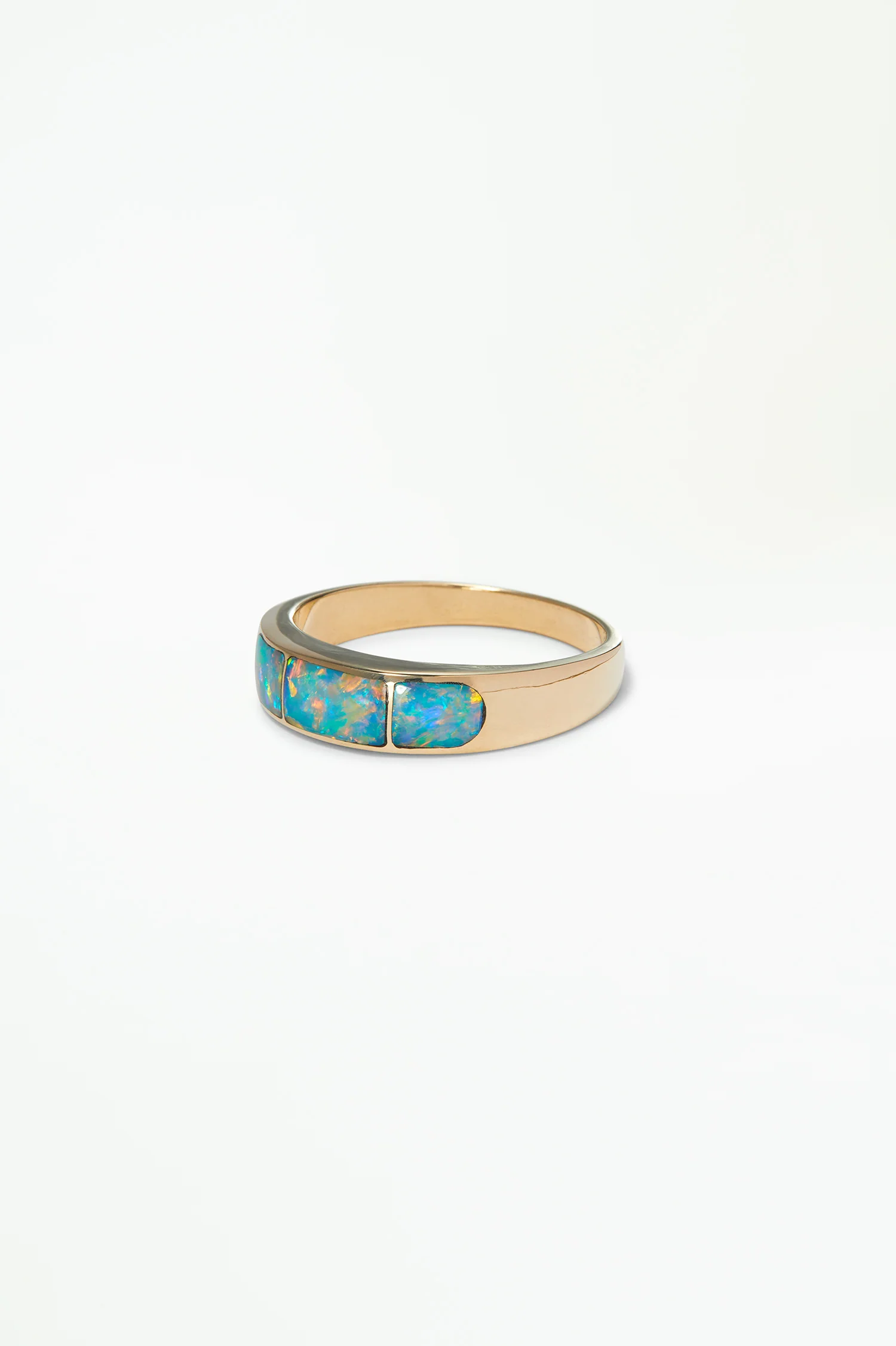 One of a Kind Opal Inlay Ring No. 1 - Image 3