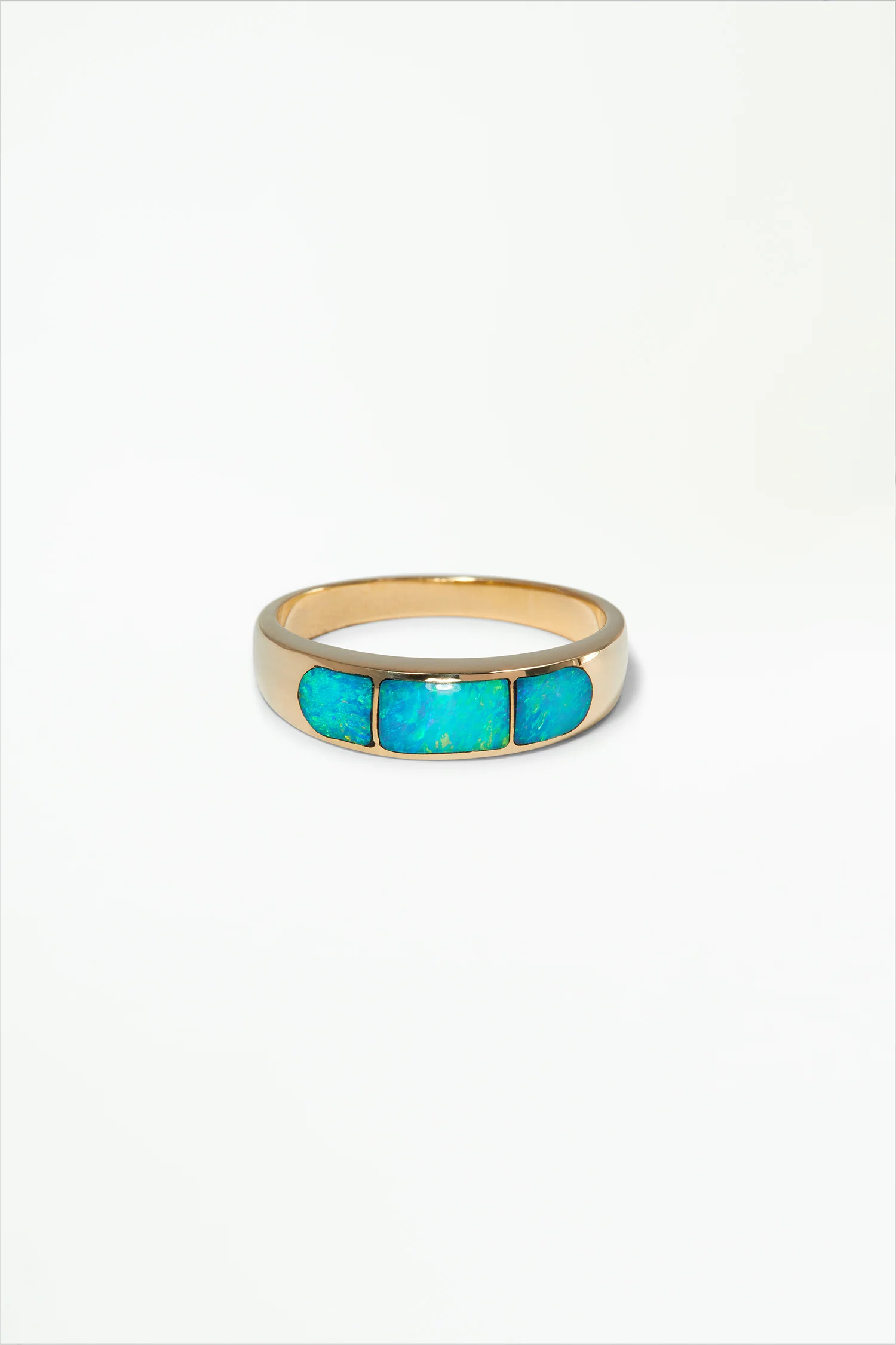 One of a Kind Opal Inlay Ring No. 3