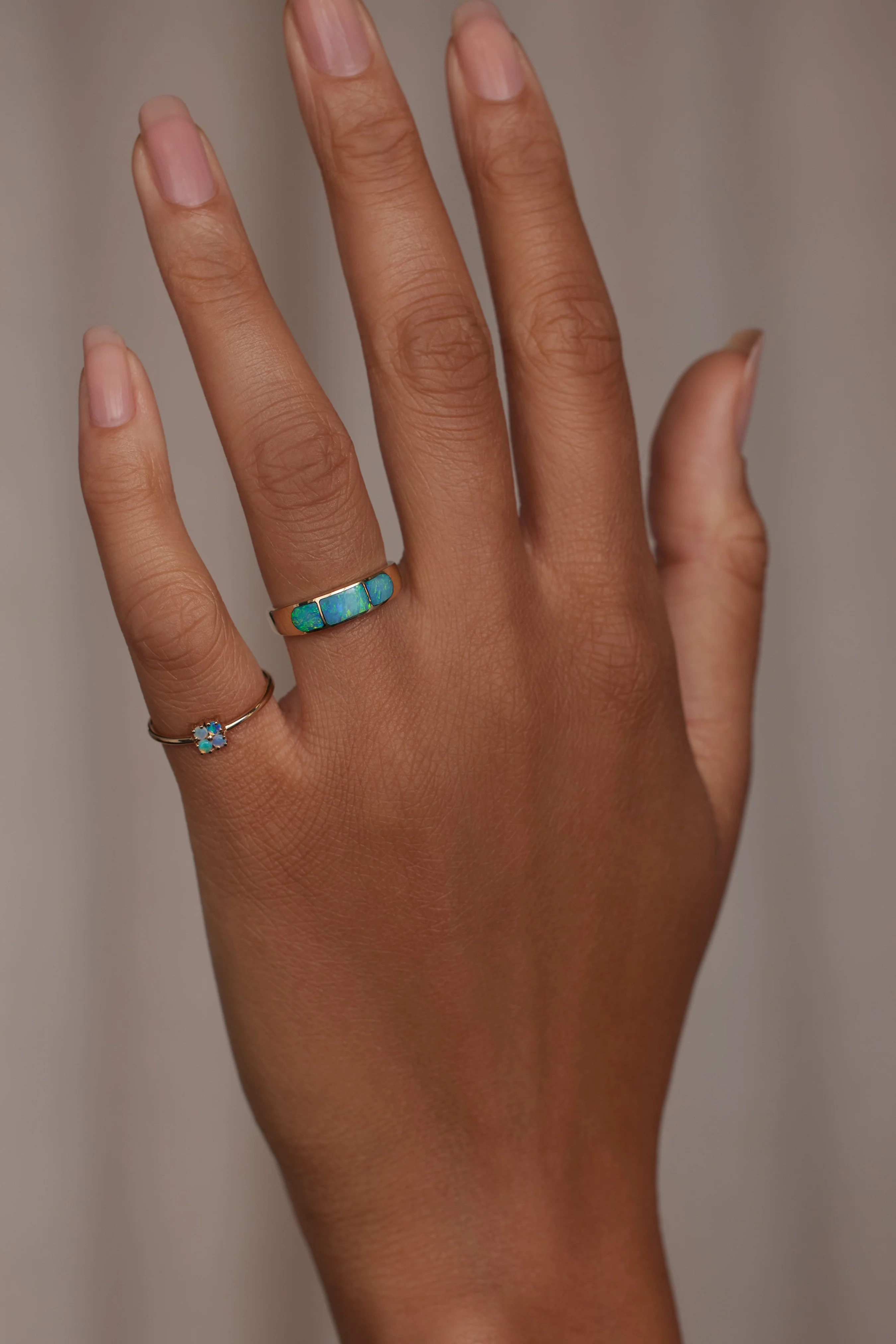 One of a Kind Opal Inlay Ring No. 3 - Image 2