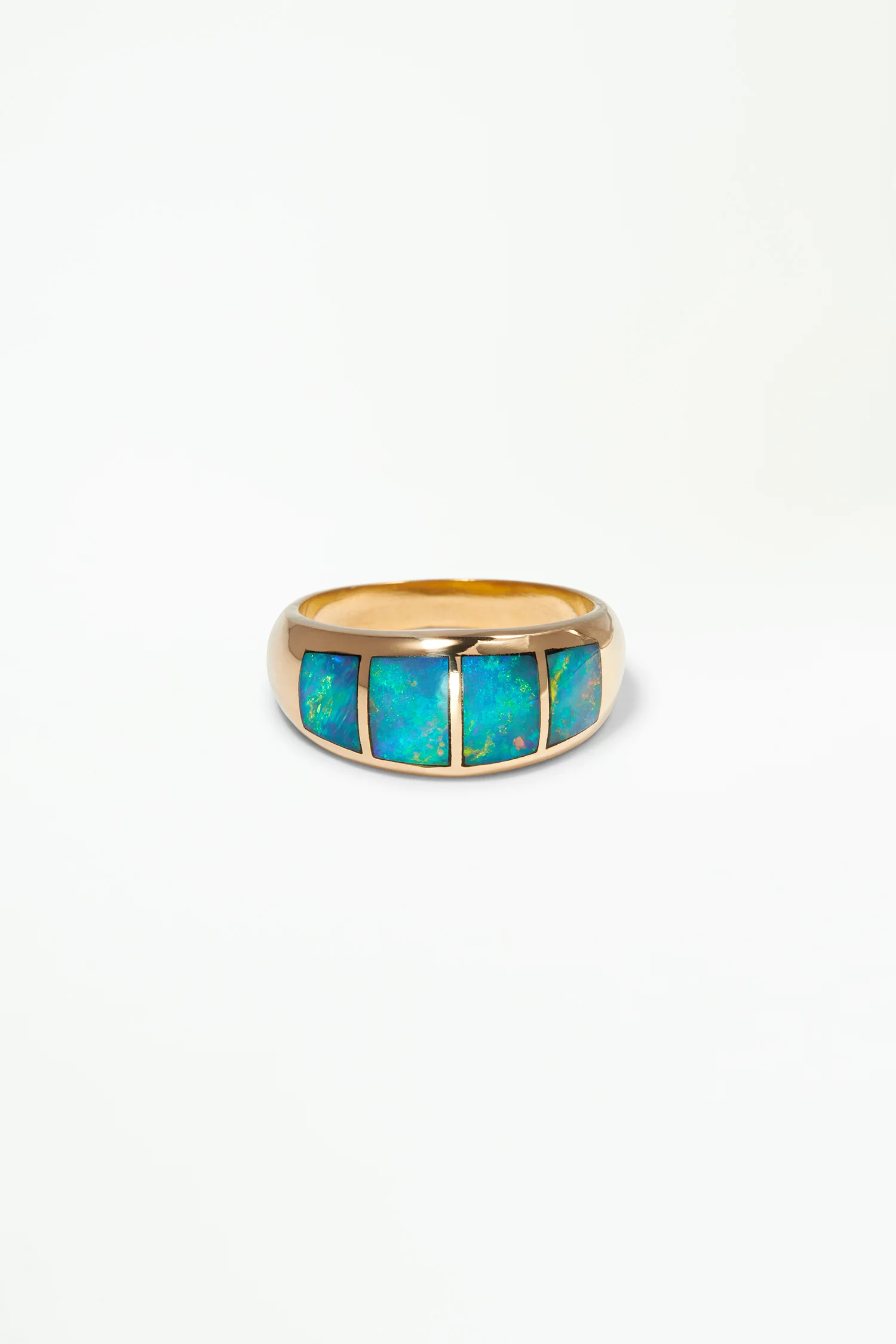 One of a Kind Opal Inlay Ring No. 4