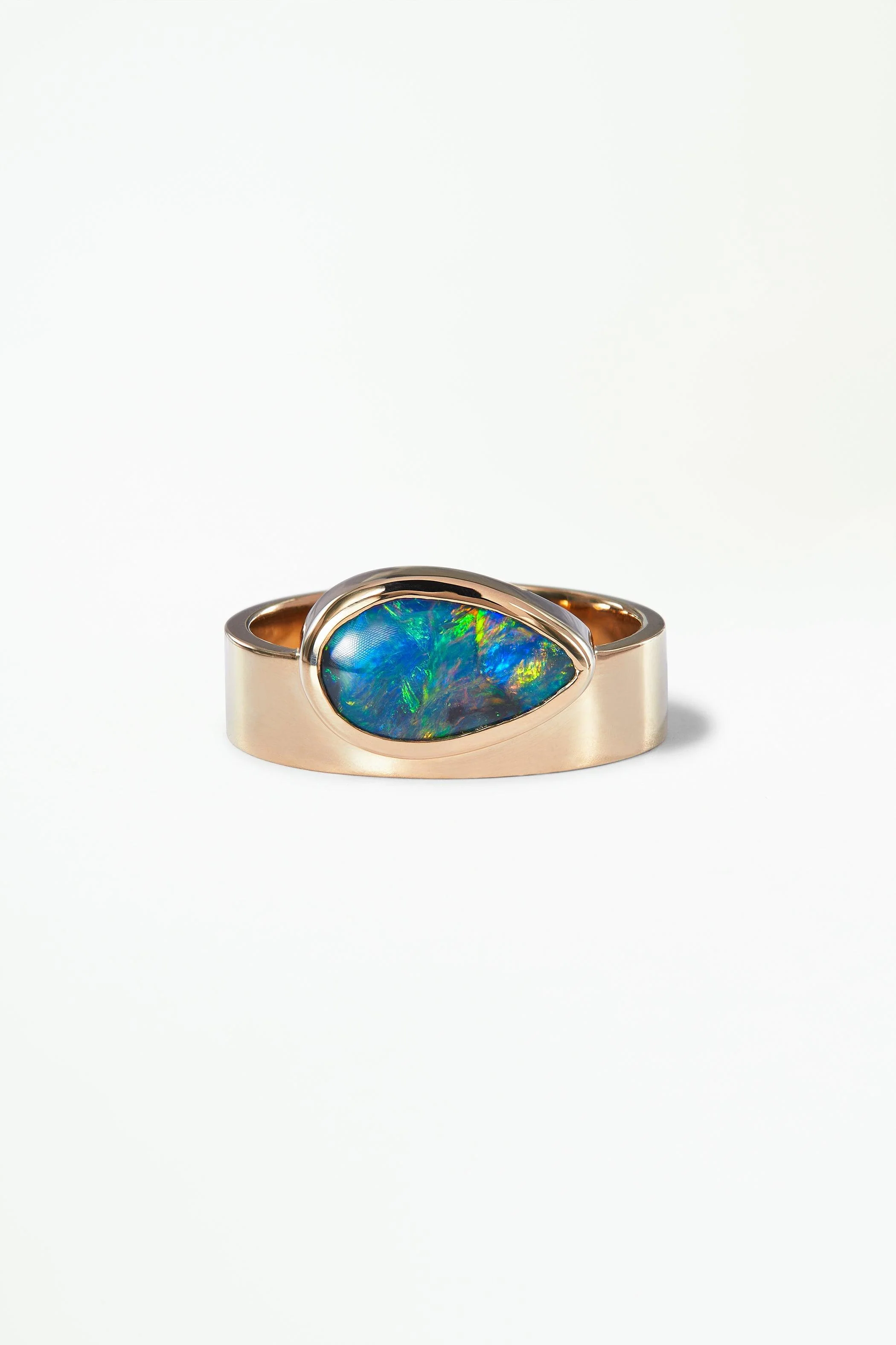 One of a Kind Black Opal Monolith No.11