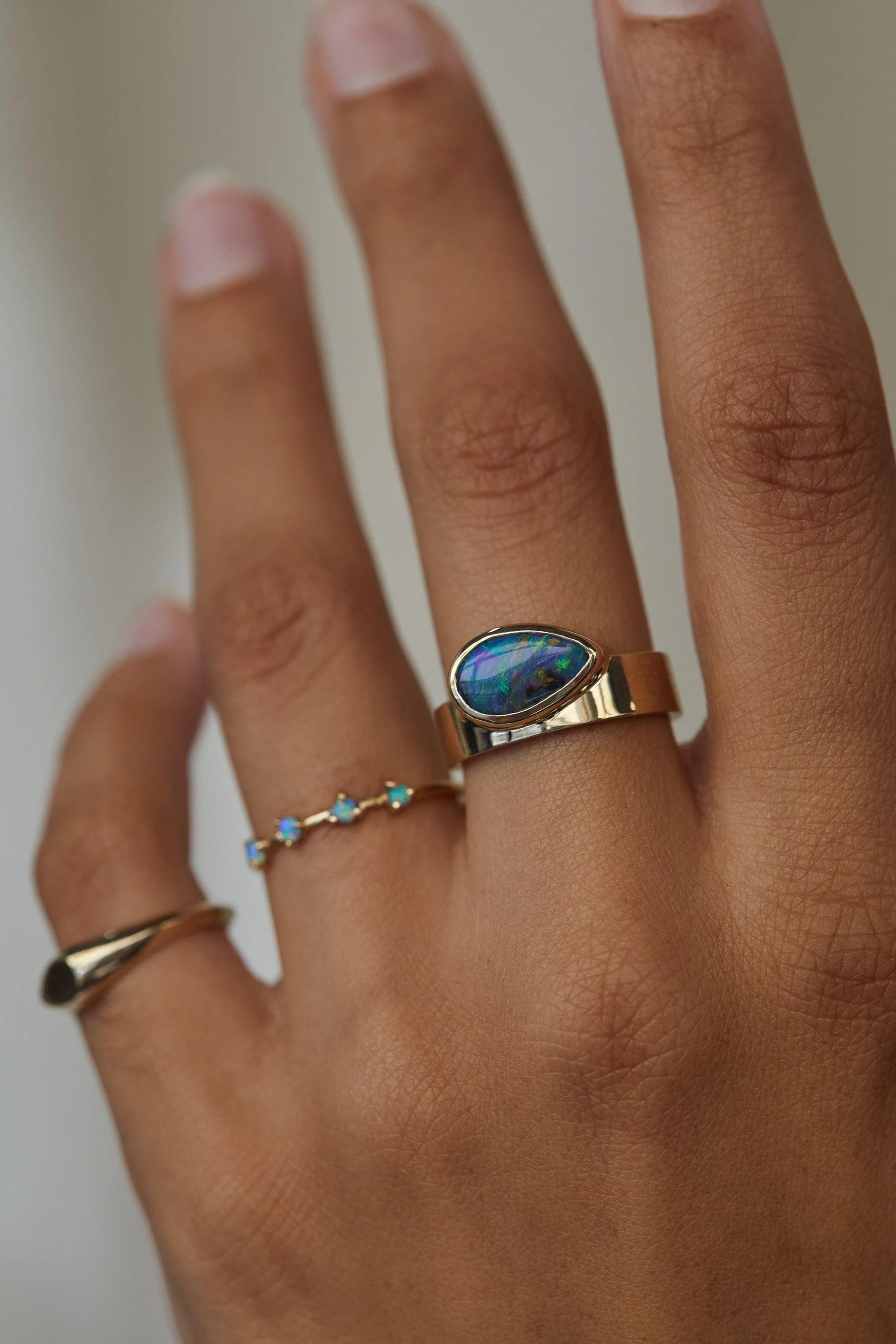 One of a Kind Black Opal Monolith No.11 - Image 2