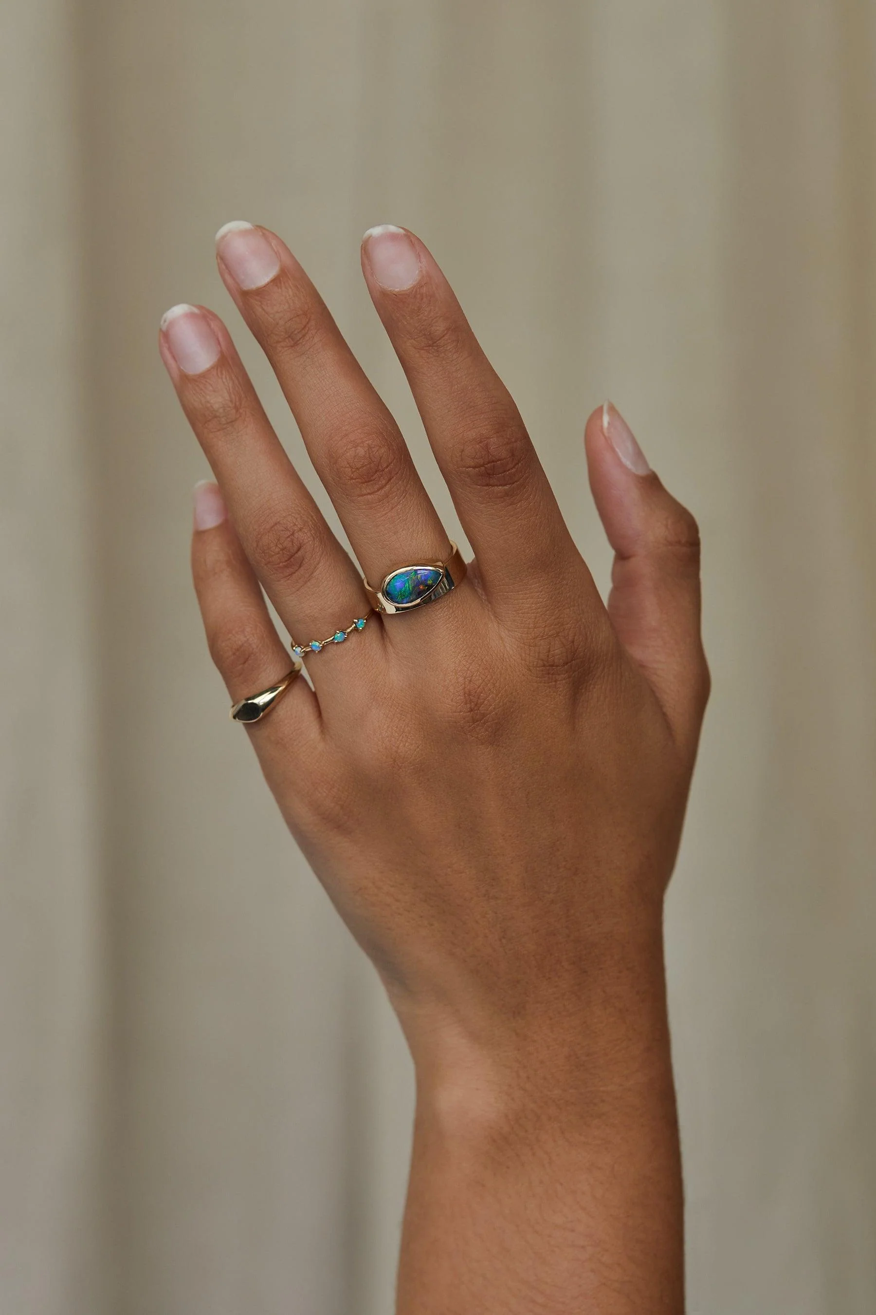 One of a Kind Black Opal Monolith No.11 - Image 4