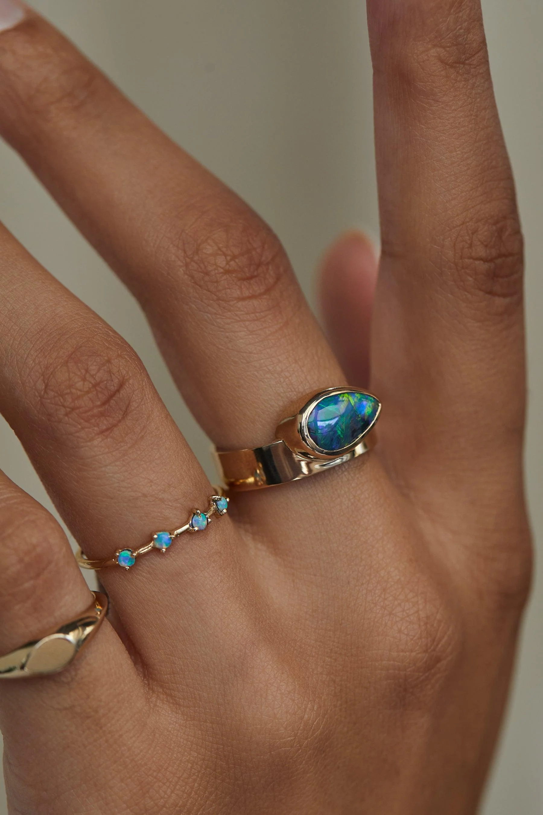 One of a Kind Black Opal Monolith No.11 - Image 5