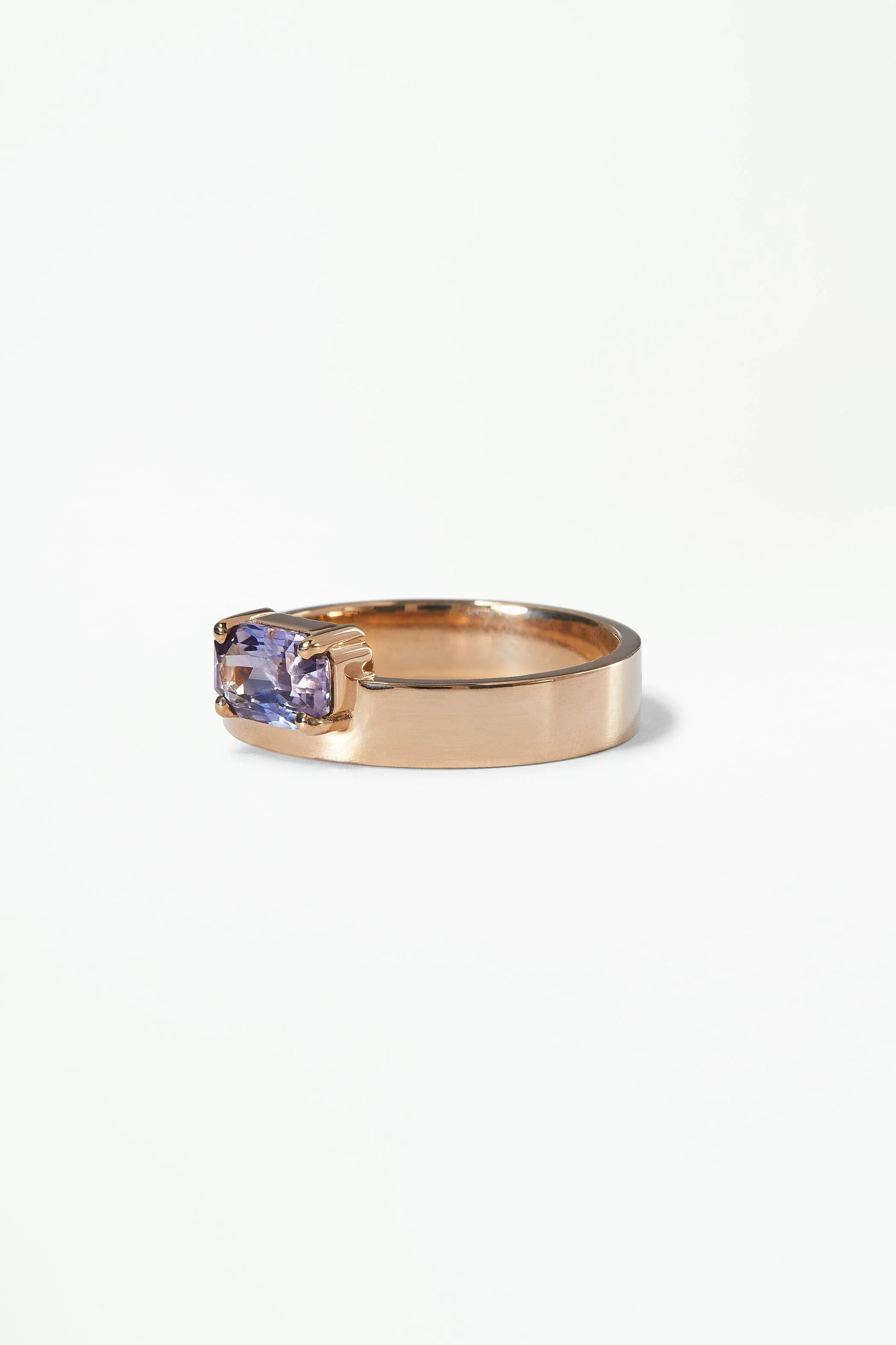 One of a Kind Pink-Purple Sapphire Monolith - Image 3