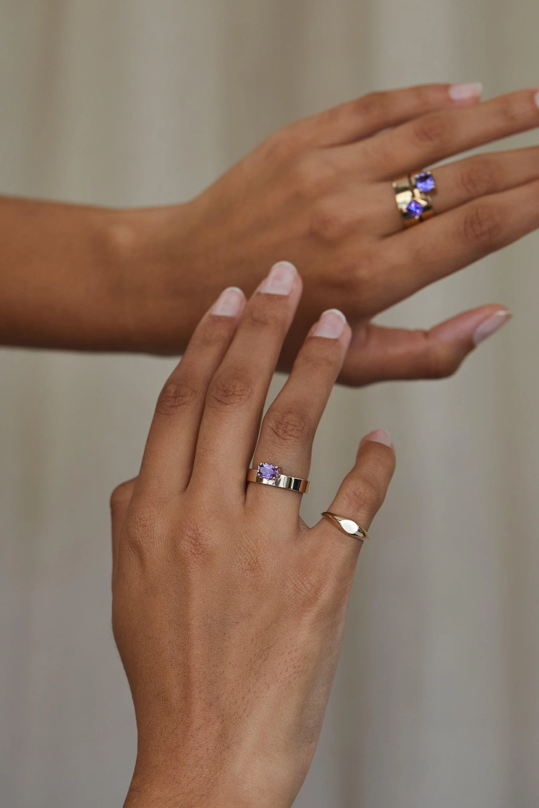 One of a Kind Pink-Purple Sapphire Monolith - Image 5