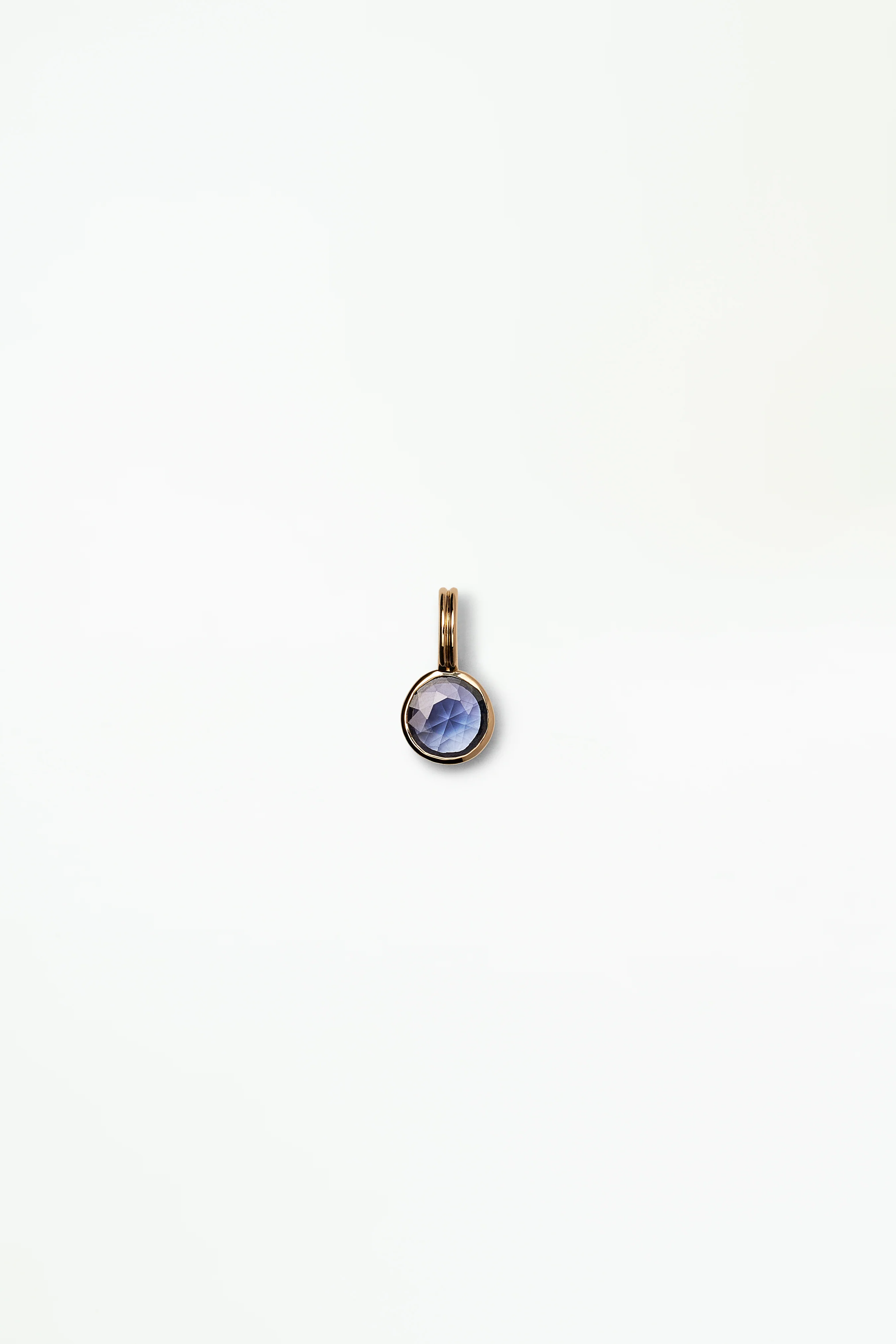 One of a Kind Sapphire Rain Pendant No. 12