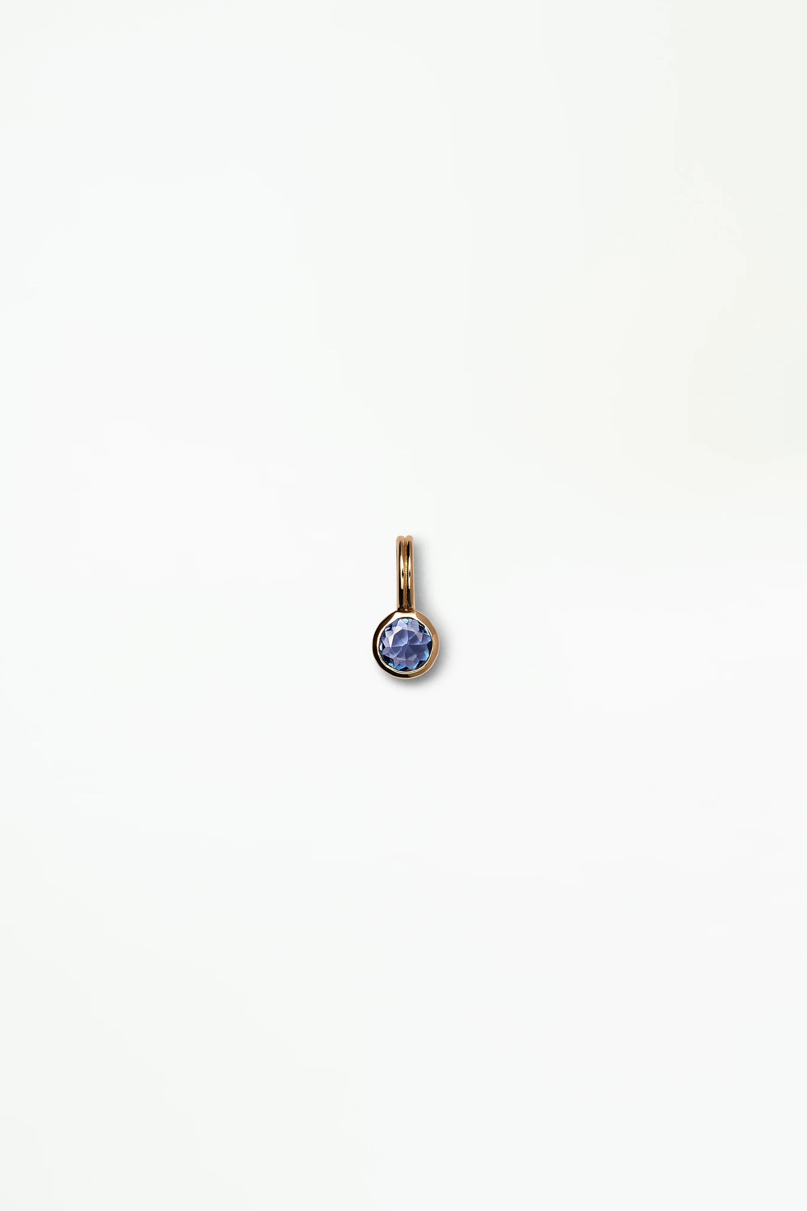 One of a Kind Sapphire Rain Pendant No. 3