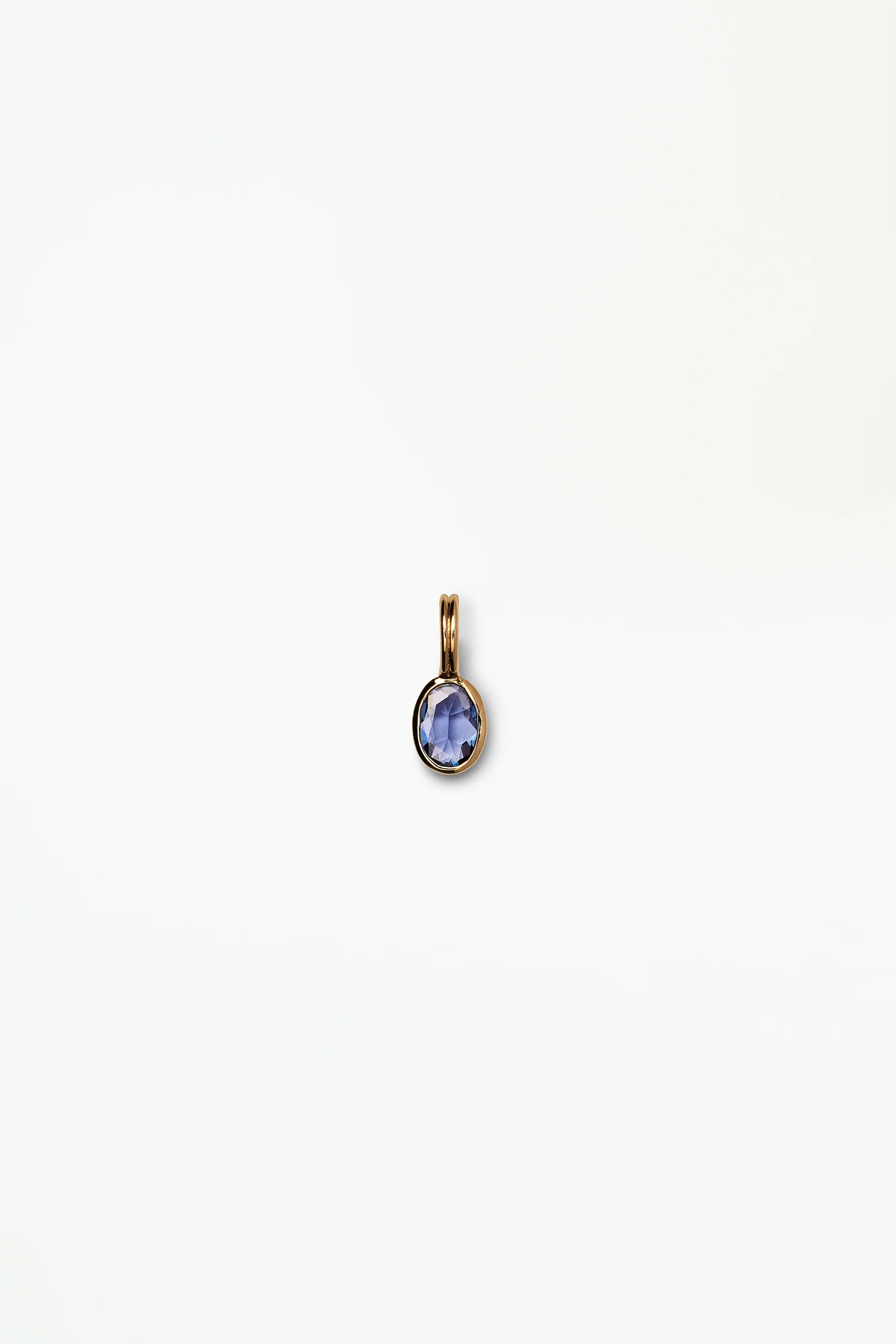 One of a Kind Sapphire Rain Pendant No. 6
