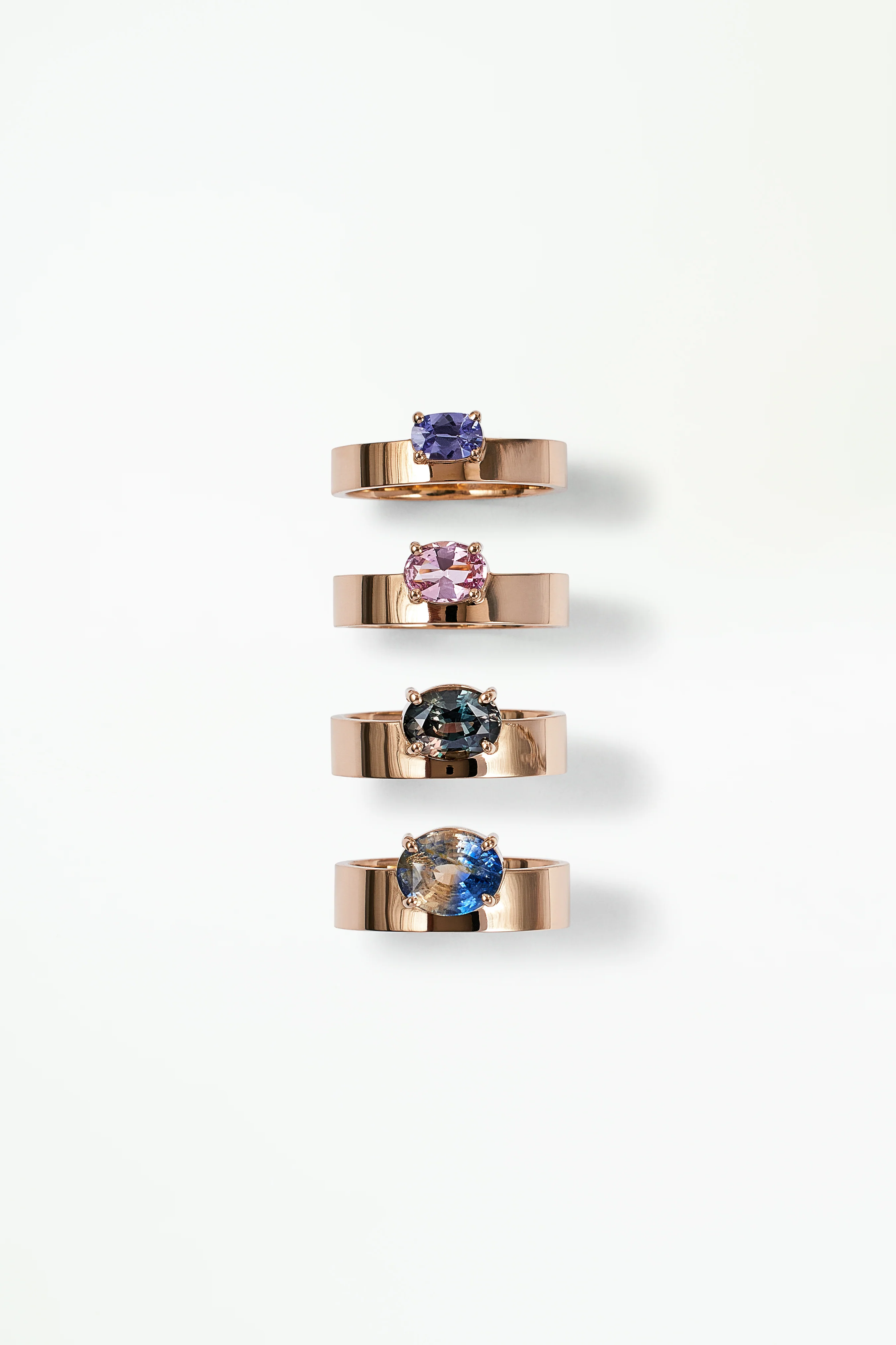 Oval Cut Monolith Ring