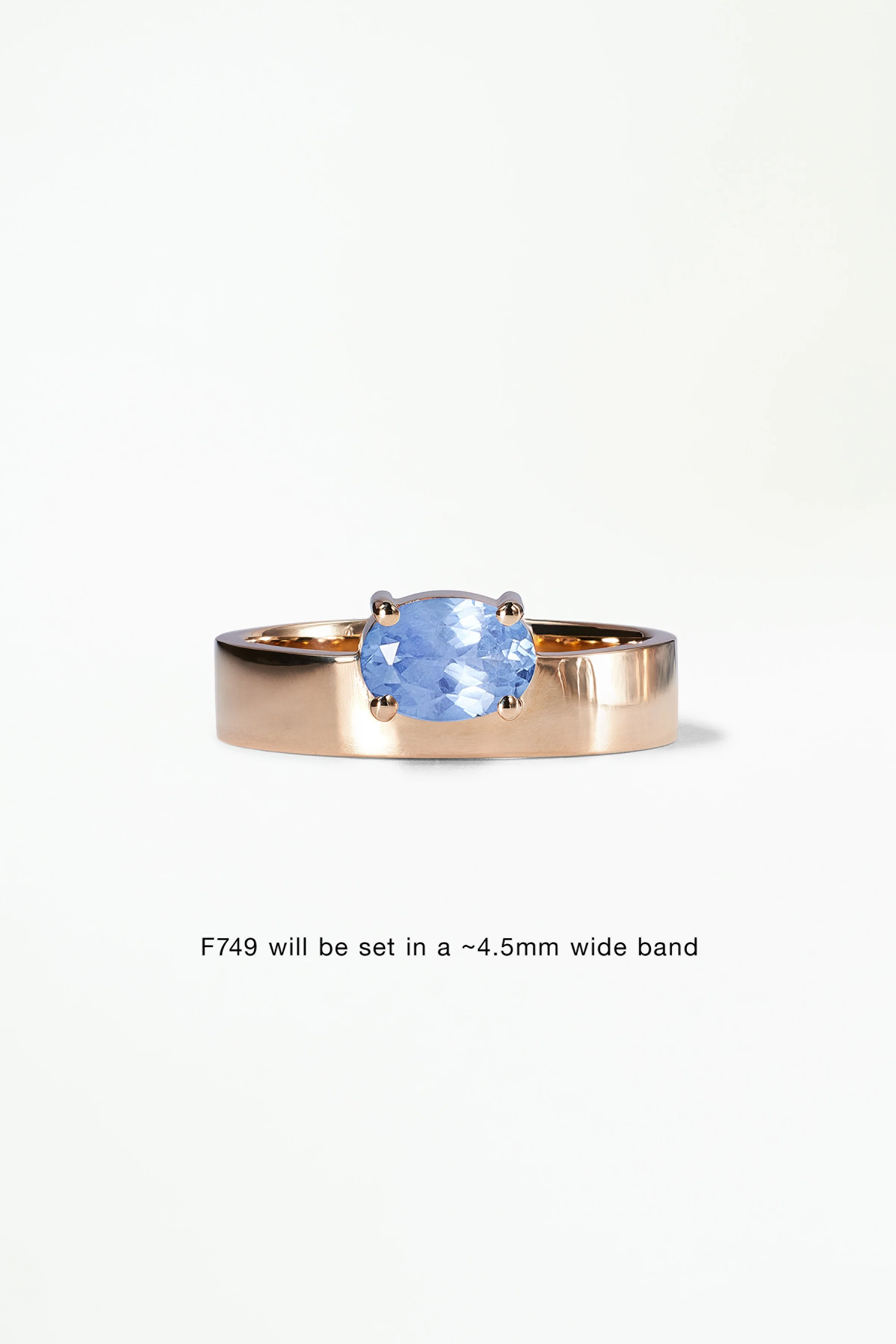 Oval Cut Monolith Ring - Image 12