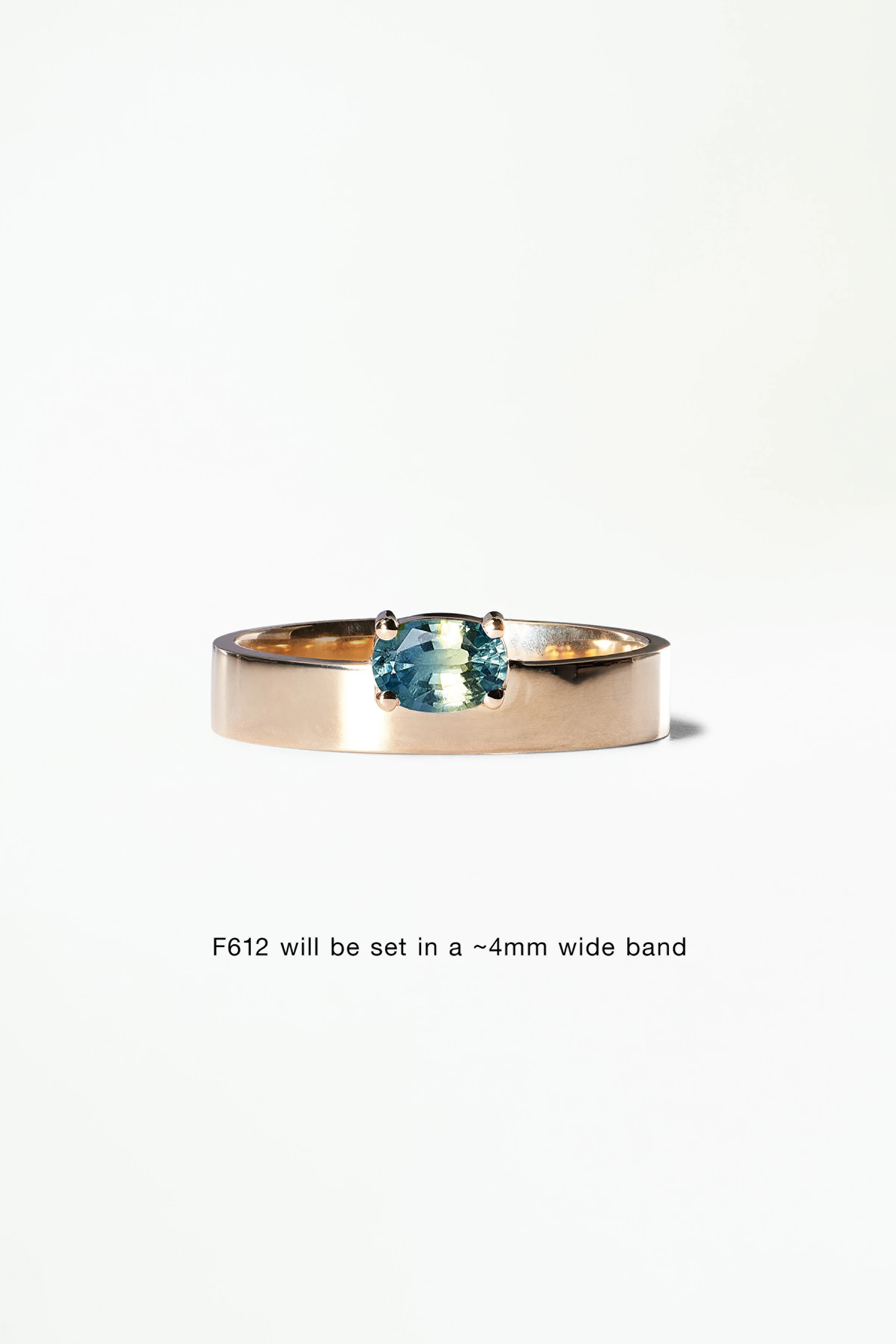 Oval Cut Monolith Ring - Image 15