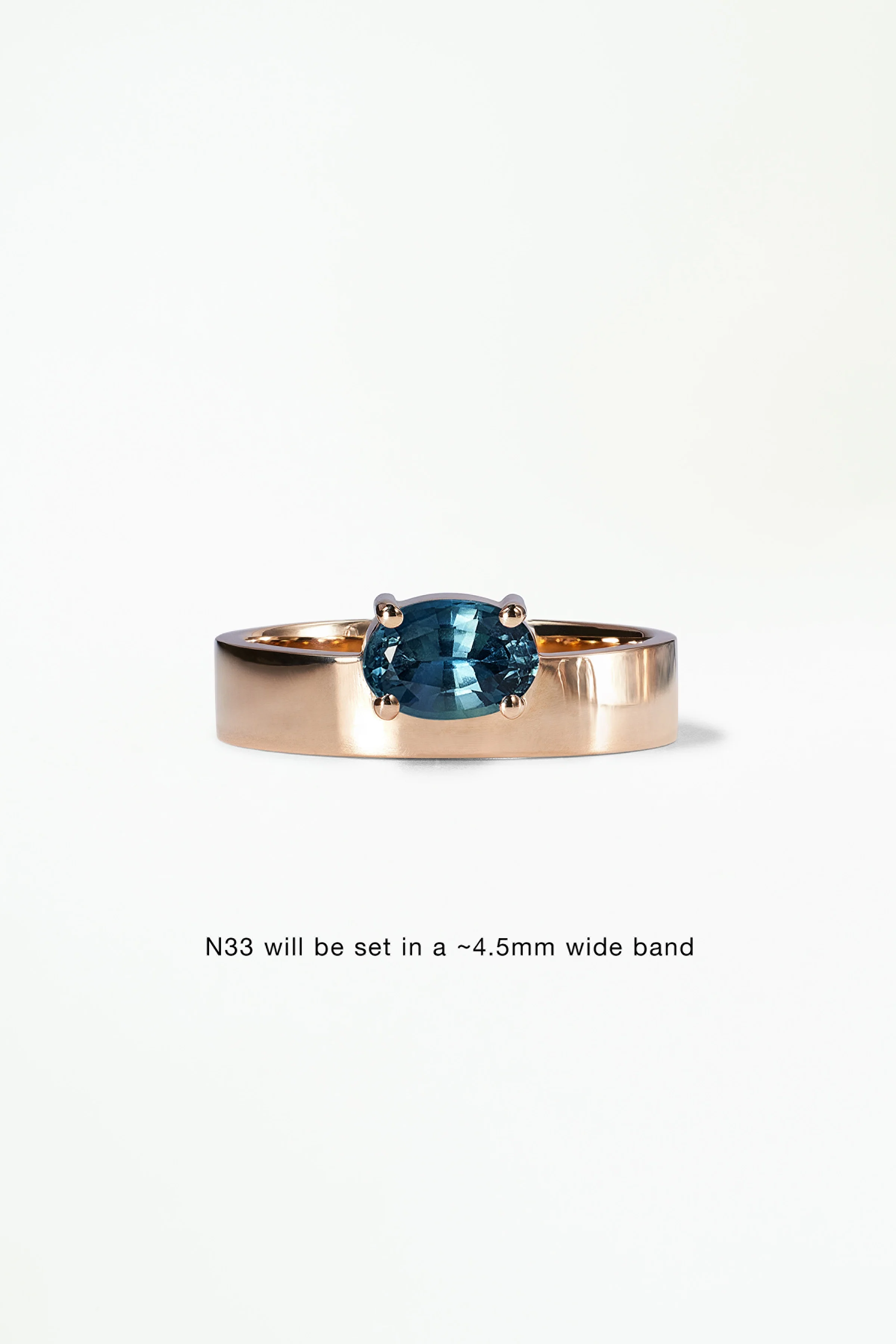 Oval Cut Monolith Ring - Image 16