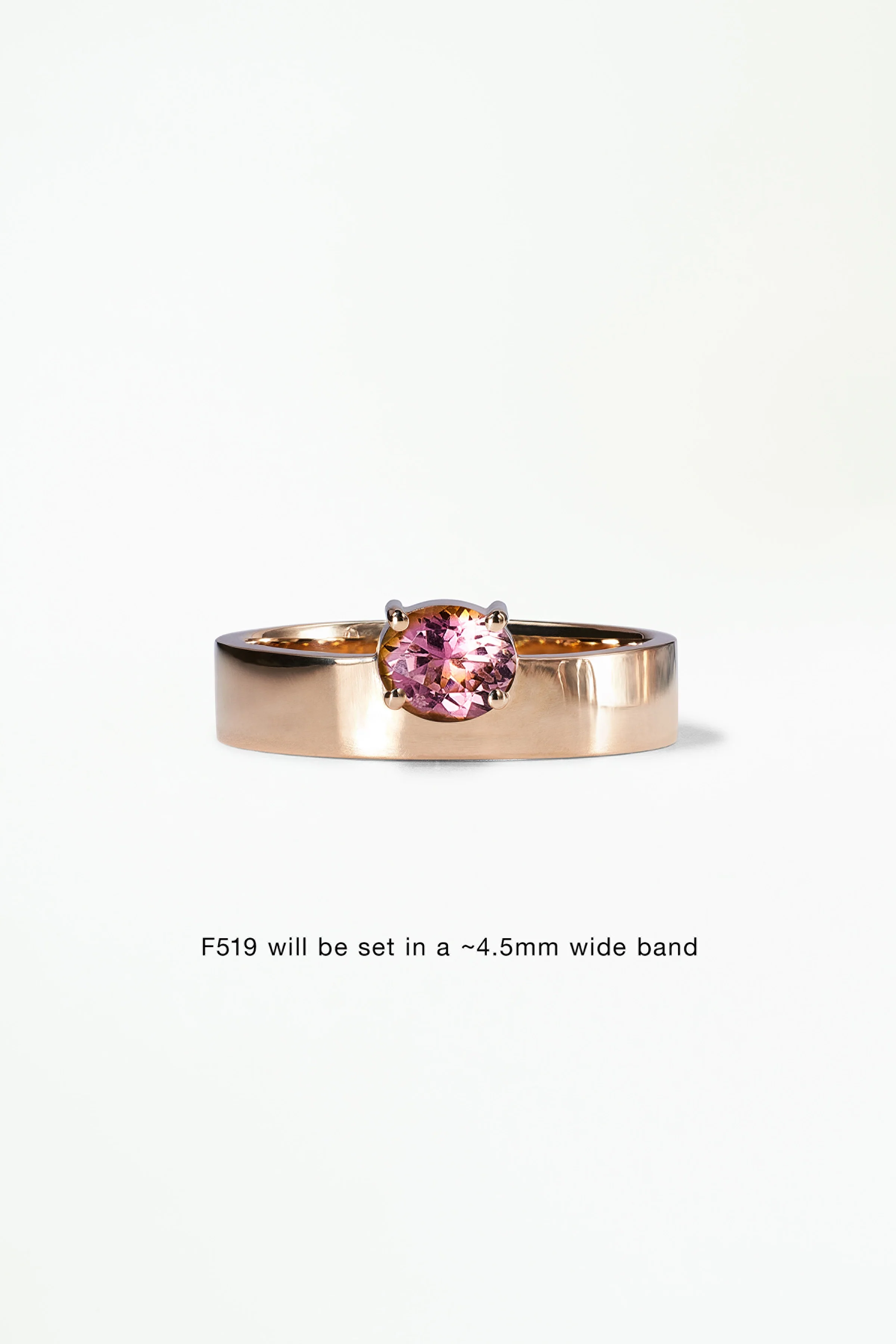 Oval Cut Monolith Ring - Image 17