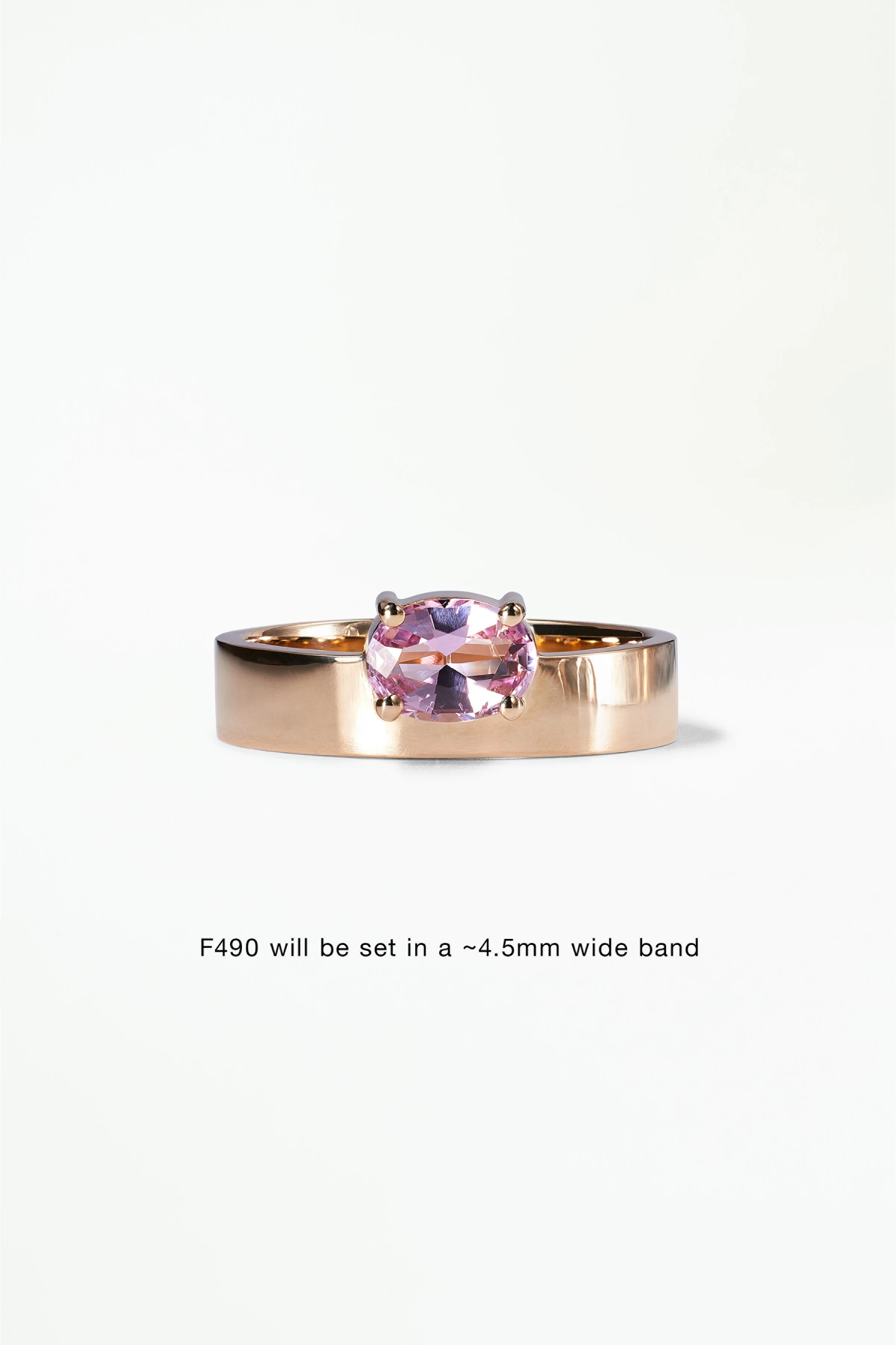 Oval Cut Monolith Ring - Image 18