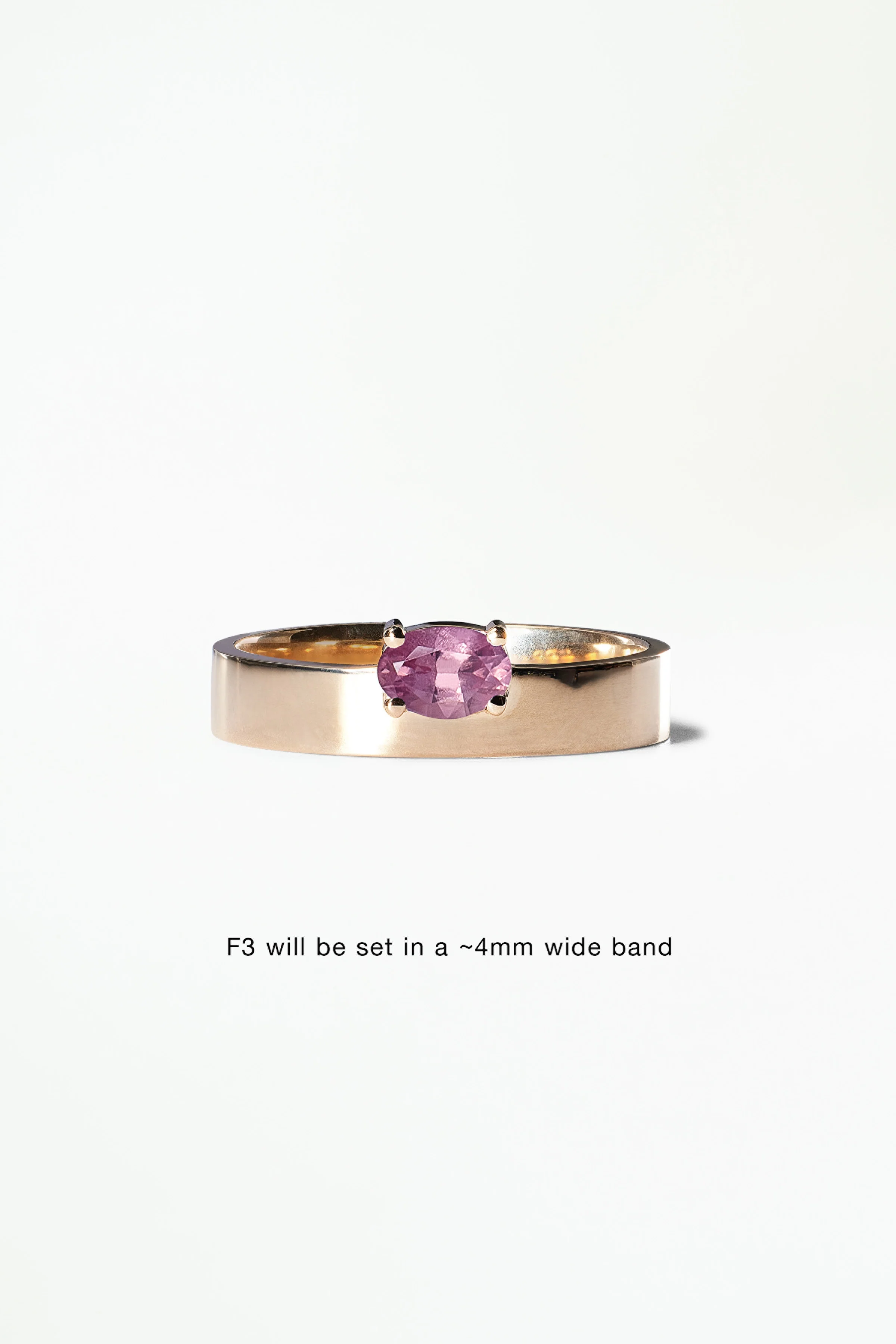 Oval Cut Monolith Ring - Image 24