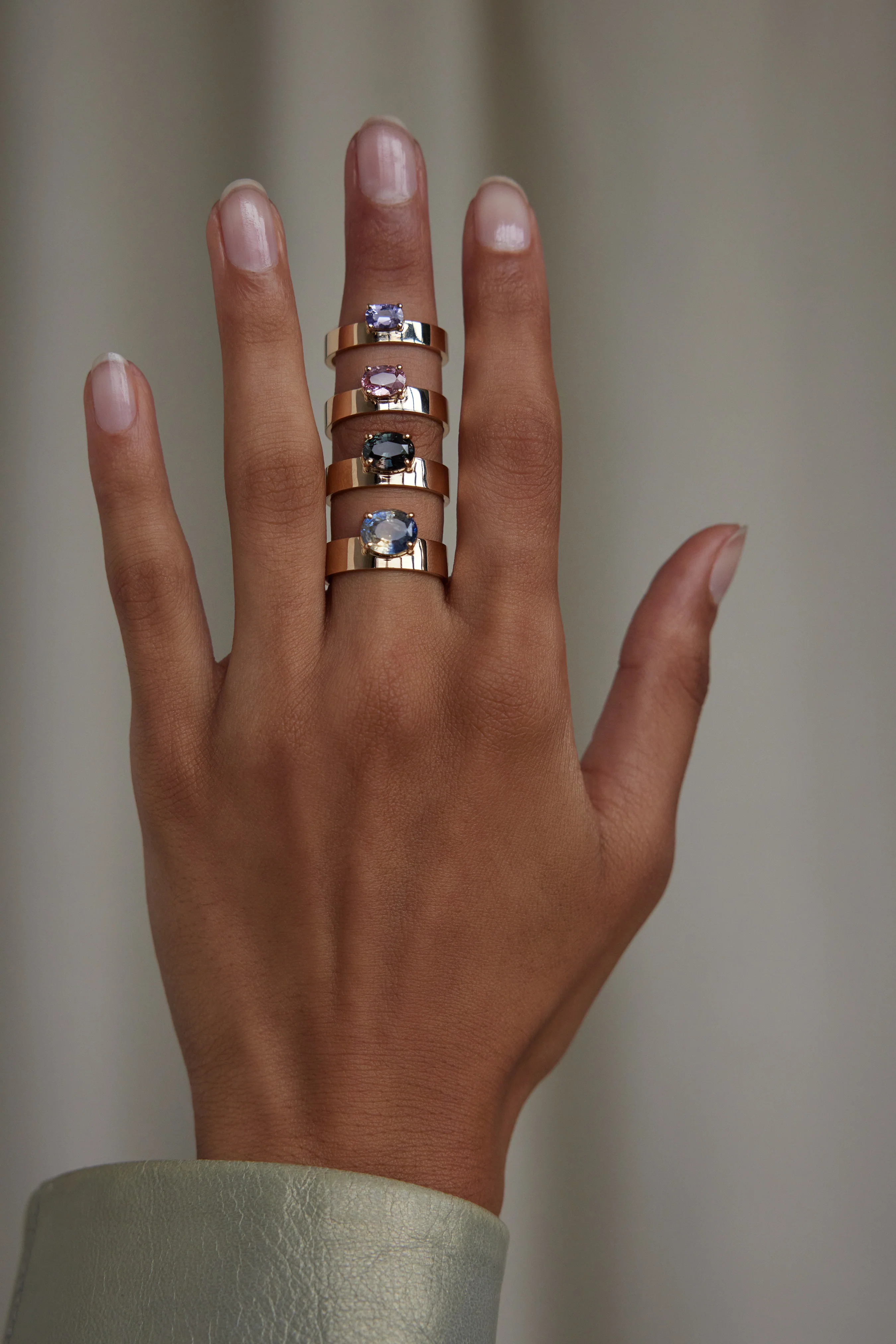 Oval Cut Monolith Ring - Image 3