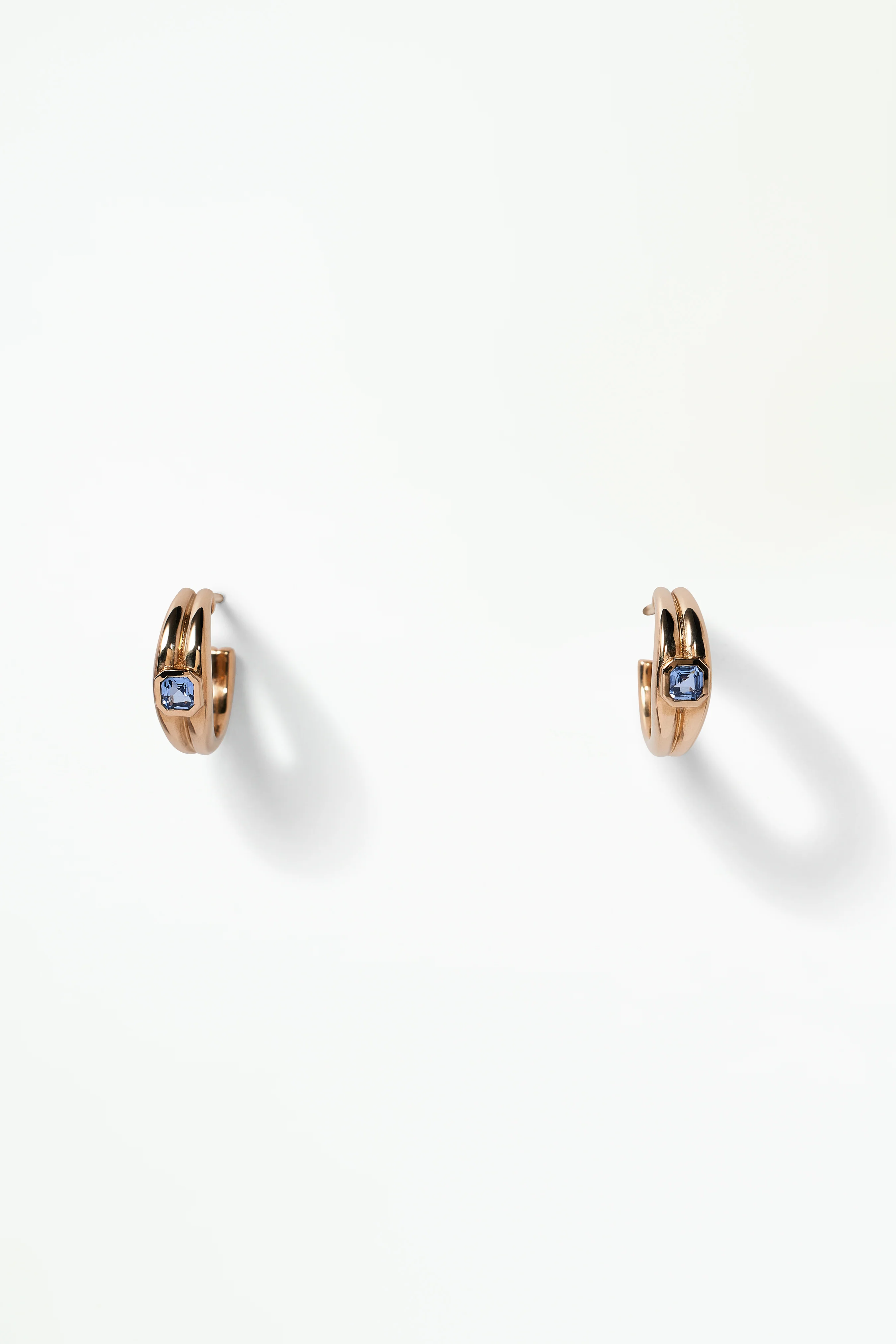 Sapphire Ridge Hoop - Single