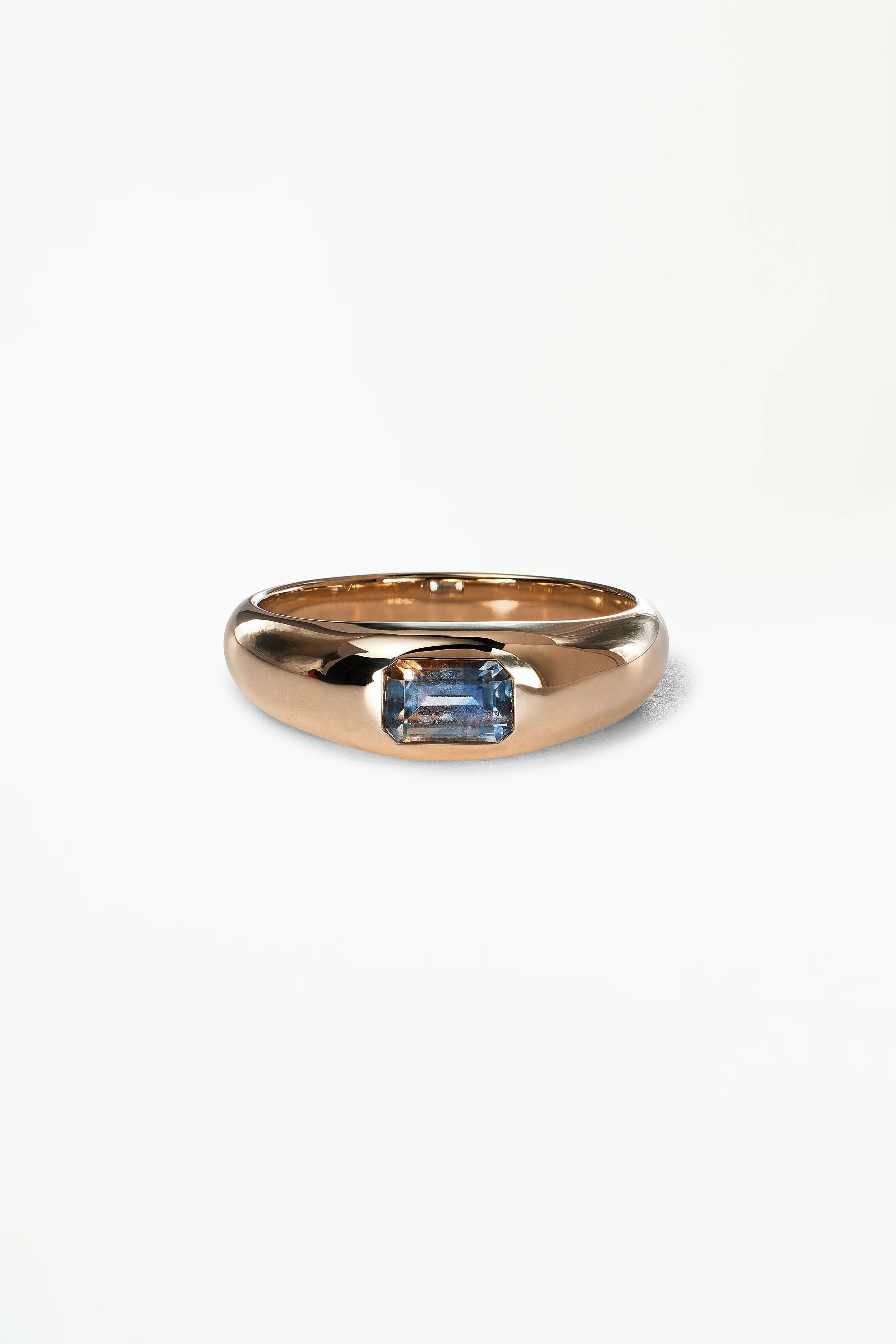 Soft Signet - Emerald Cut