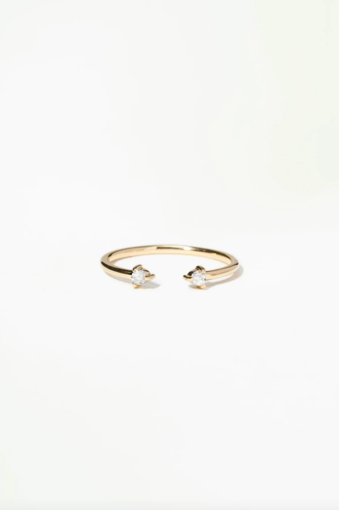 One of a Kind Two-Step Diamond Ring